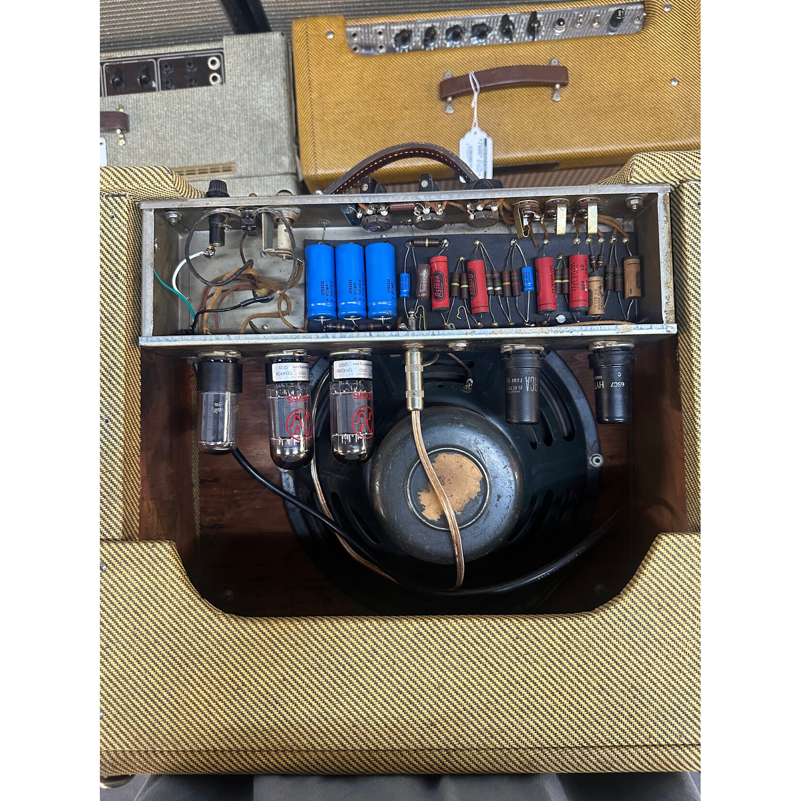 Fender 1953 Fender Deluxe Wide Panel 5C3 Recover