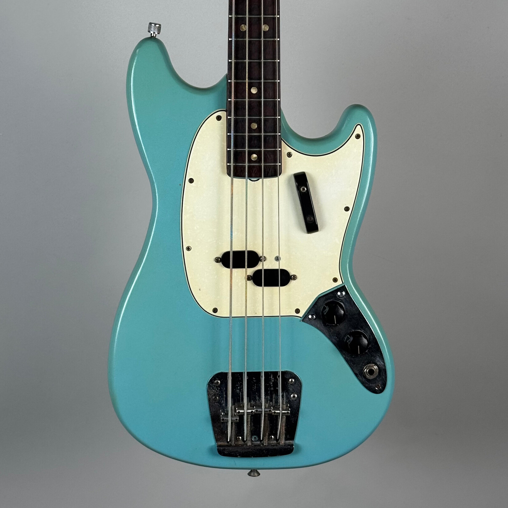Fender 1967 Fender Mustang Bass Refinished Blue