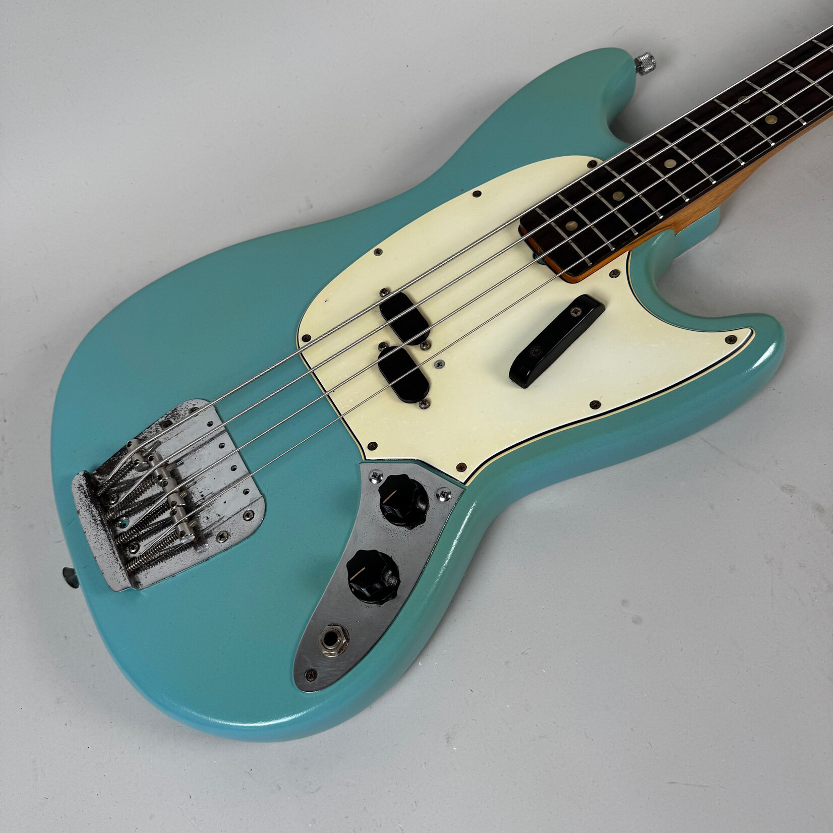 Fender 1967 Fender Mustang Bass Refinished Blue