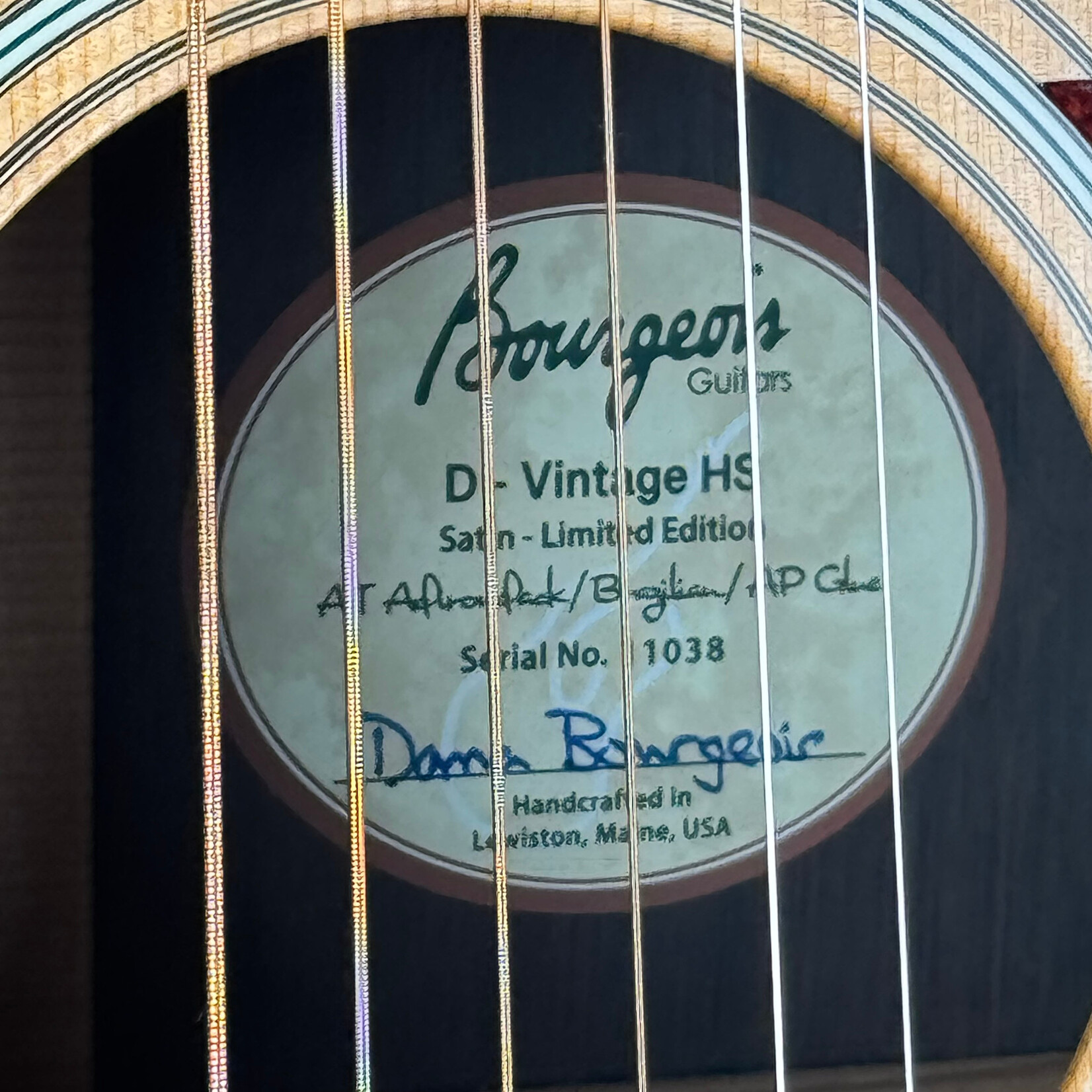 Bourgeois 2025 Bourgeois D-Vintage HS Satin Limited Edition