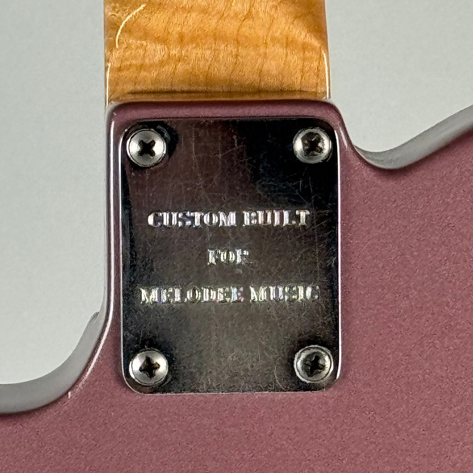 Fender 1995 Fender Custom Shop Telecaster Purple #6 of 12 (Art Esparza Built)