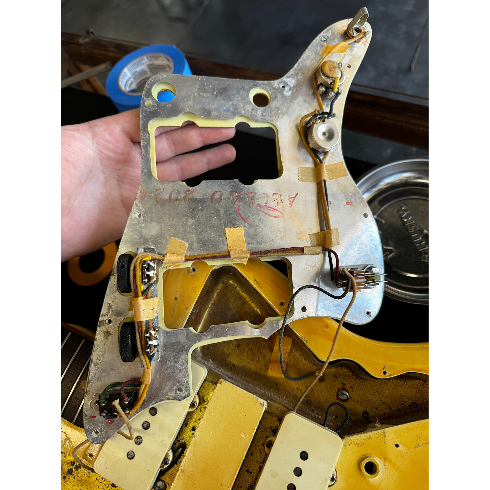 Fender 1964 Fender Jazzmaster Refinished Olympic White