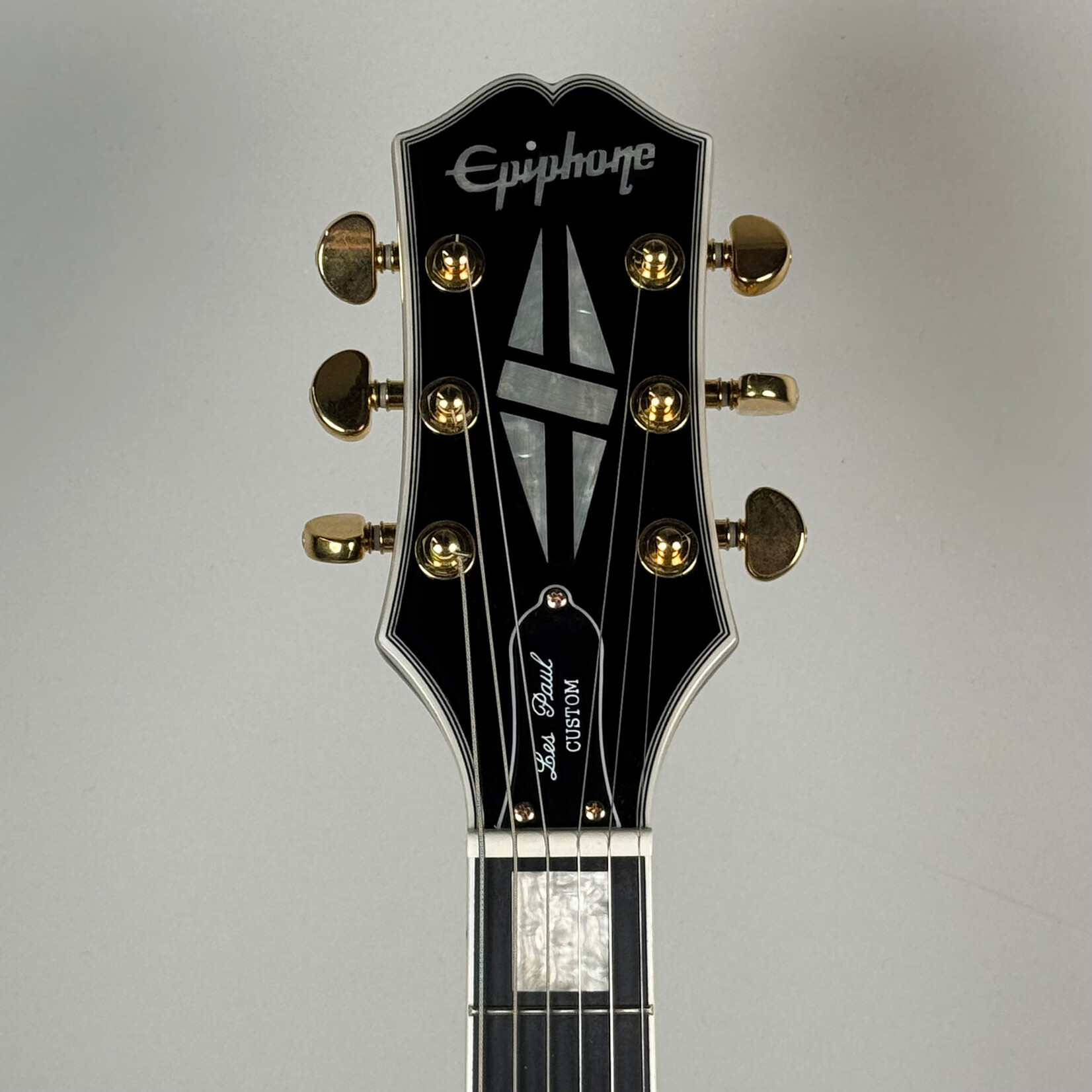 Epiphone Epiphone Les Paul Custom Blackback Antique Ivory