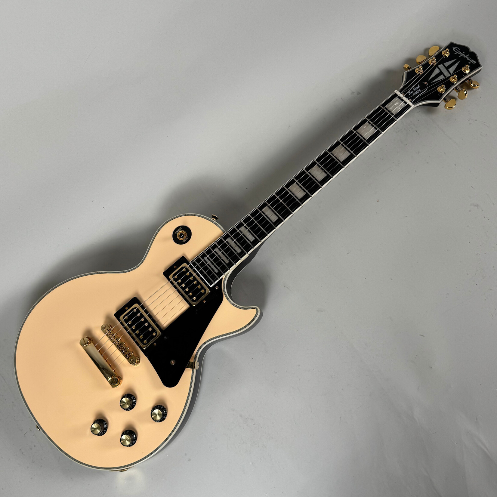 Epiphone Epiphone Les Paul Custom Blackback Antique Ivory