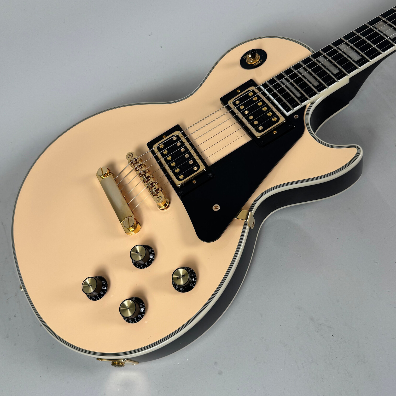 Epiphone Epiphone Les Paul Custom Blackback Antique Ivory