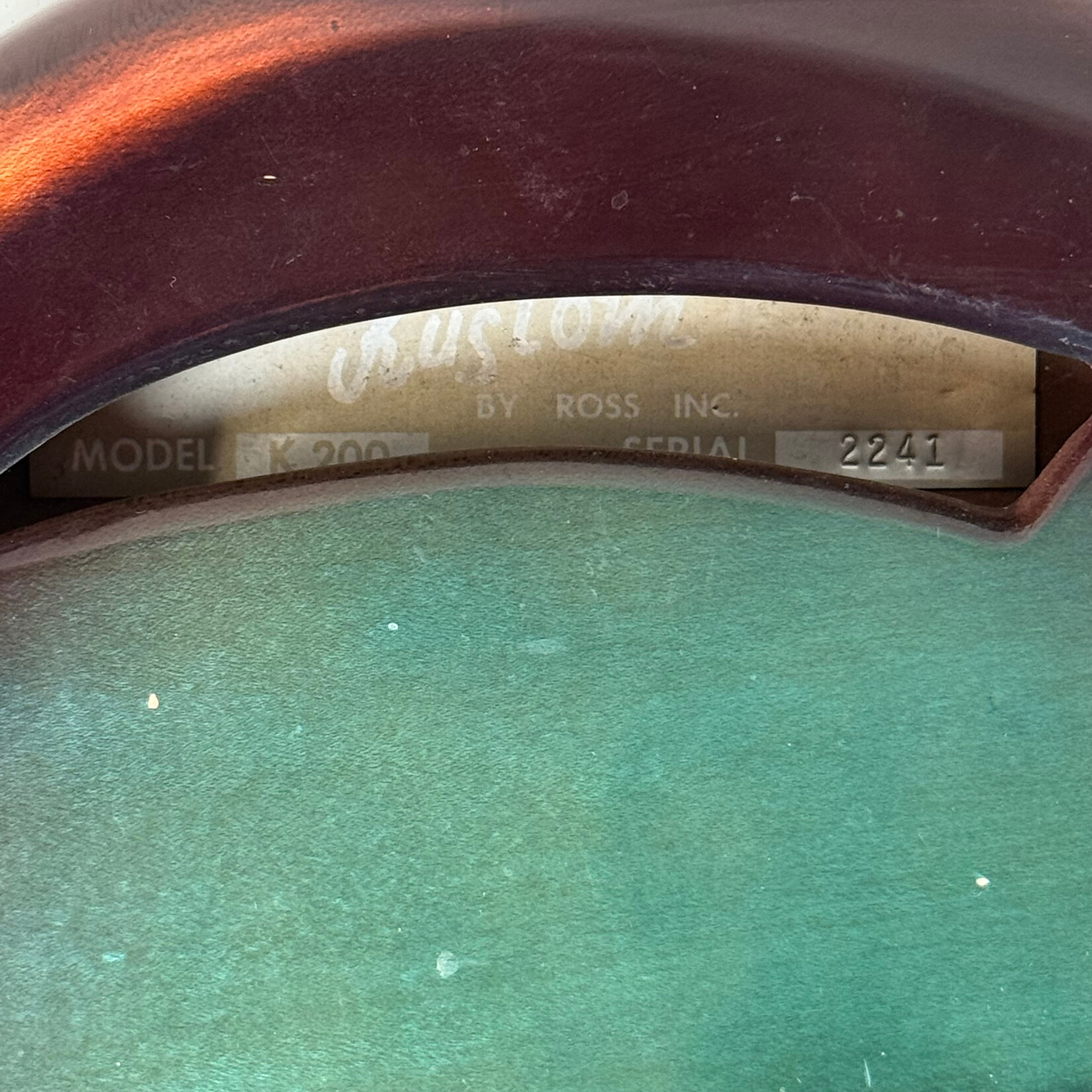 Kustom Kustom K200A Wineburst