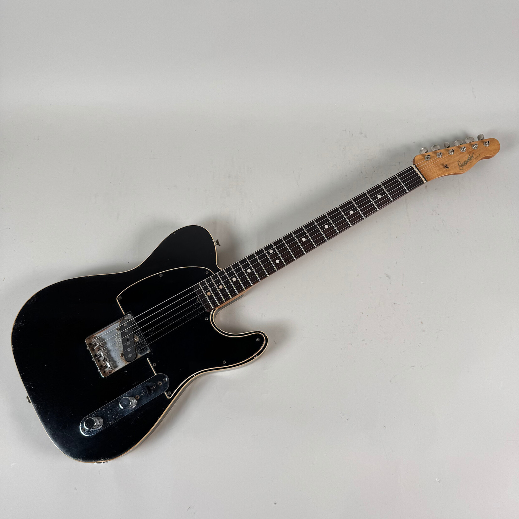 Danocaster Danocaster Singlecut Double-Bound Black