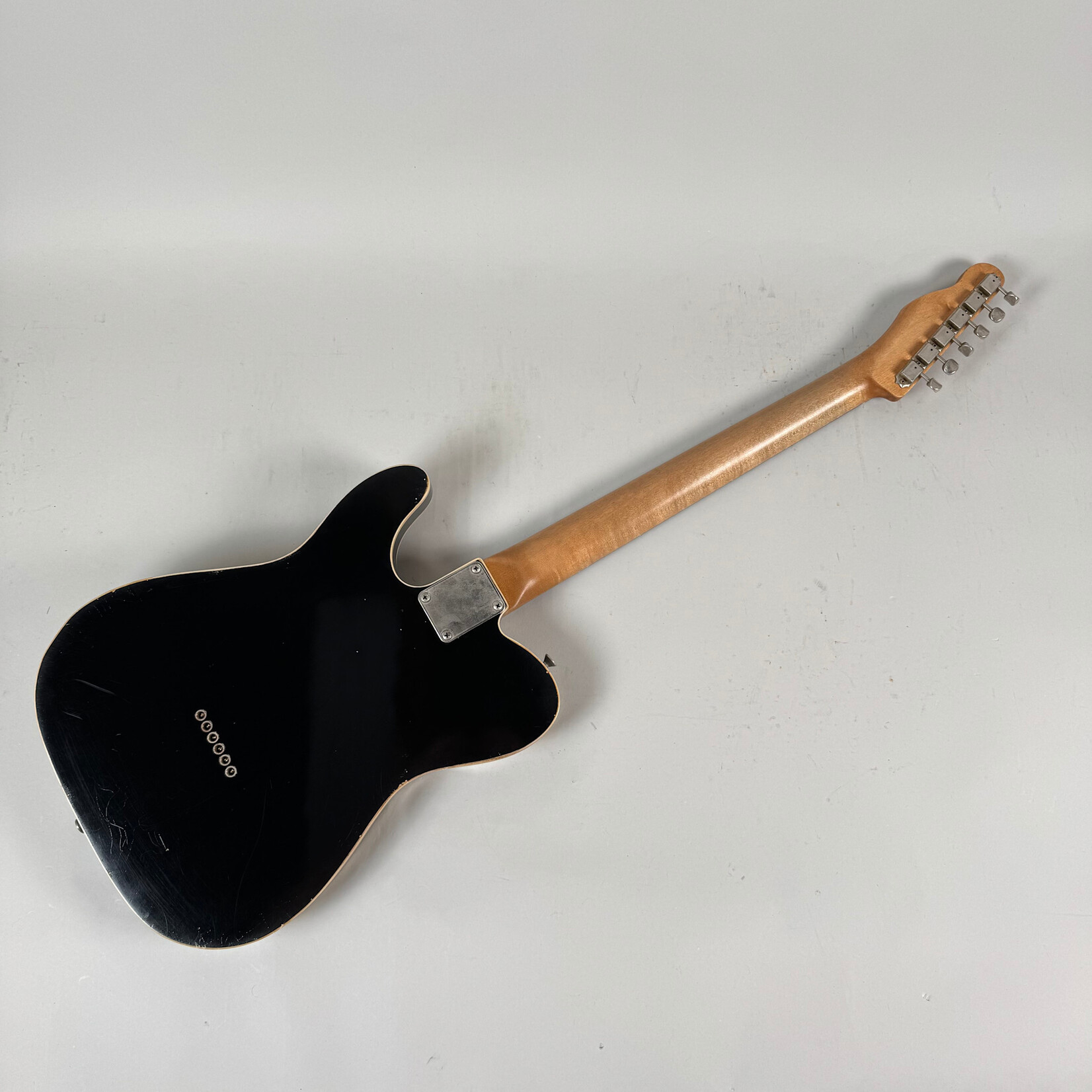 Danocaster Danocaster Singlecut Double-Bound Black