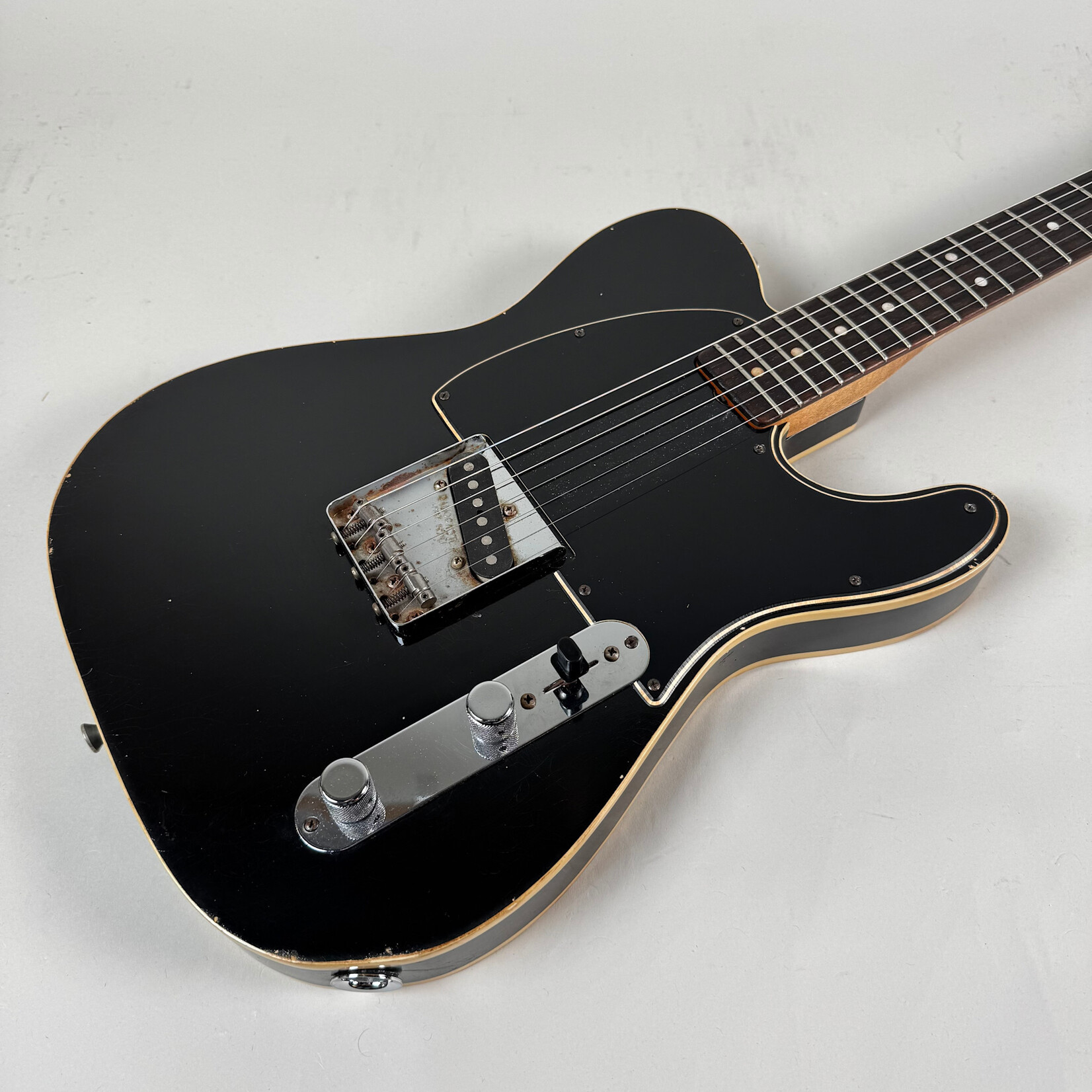 Danocaster Danocaster Singlecut Double-Bound Black