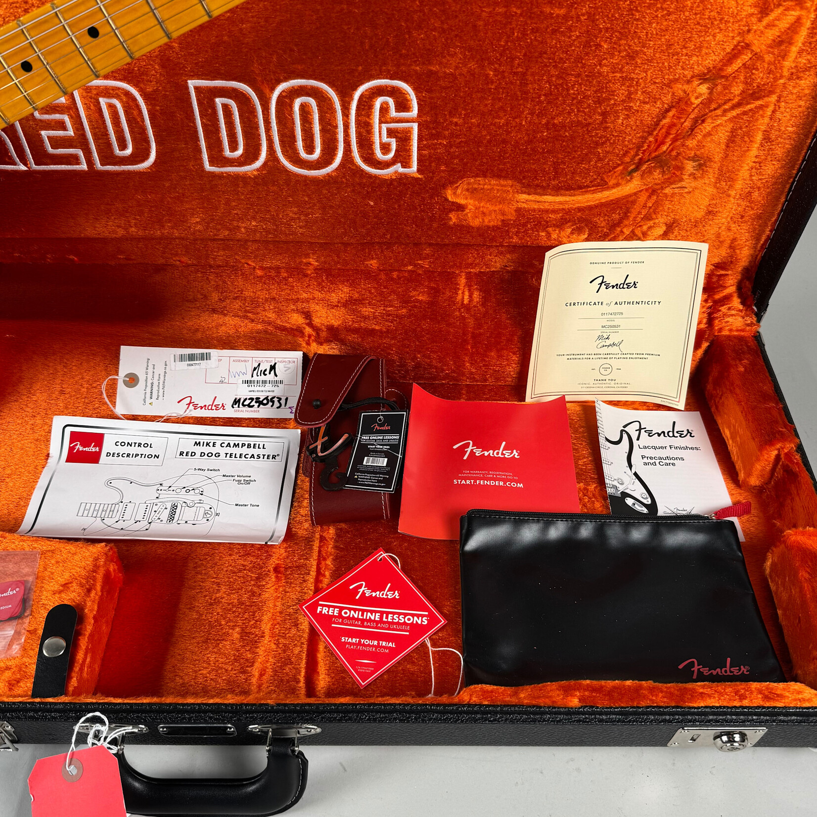 Fender Fender Red Dog Mike Campbell Signature Telecaster