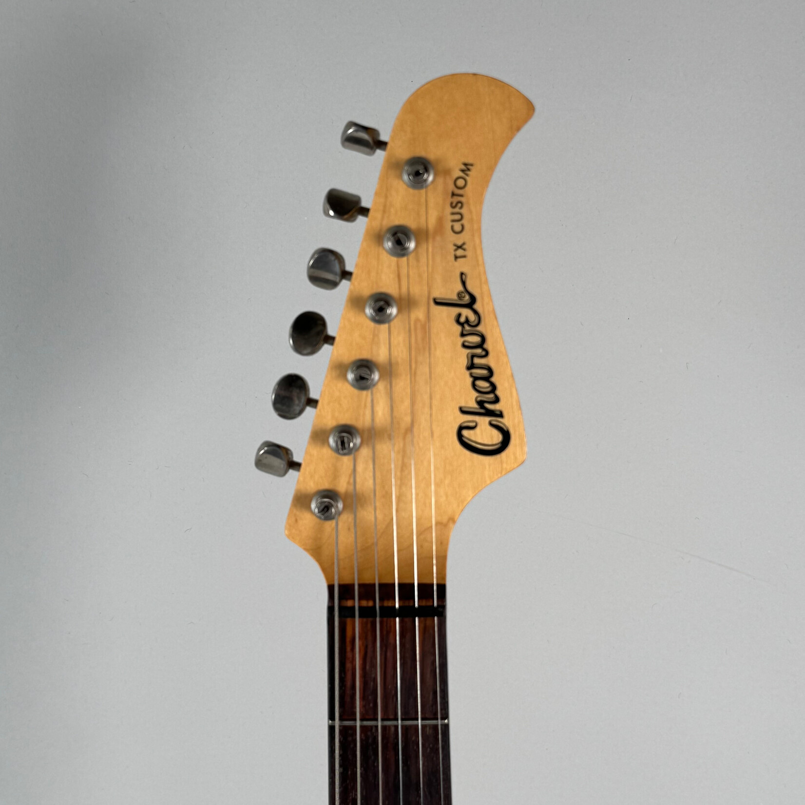 charvel 1990's Charvel TX Custom Black W/ Case (changed bridge pup)