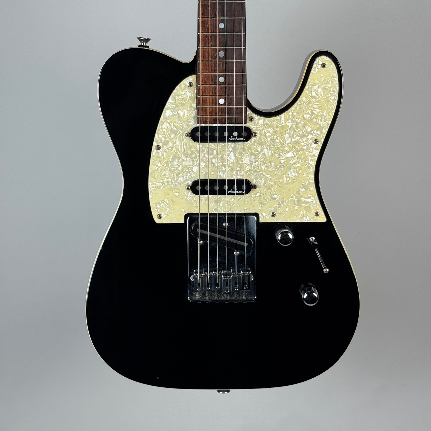 charvel 1990's Charvel TX Custom Black W/ Case (changed bridge pup)
