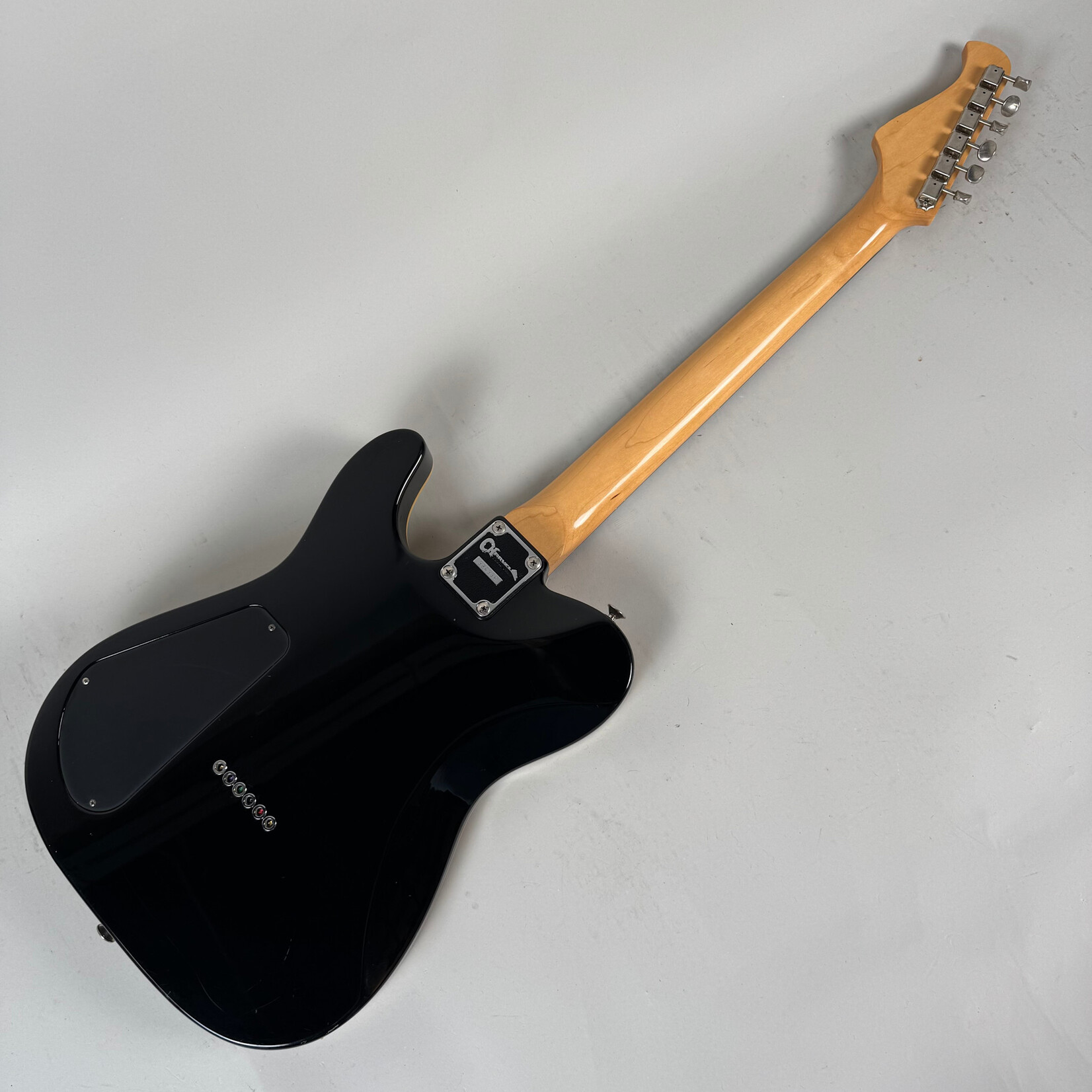 charvel 1990's Charvel TX Custom Black W/ Case (changed bridge pup)