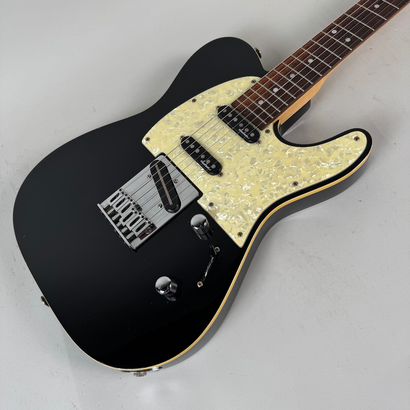 charvel 1990's Charvel TX Custom Black W/ Case (changed bridge pup)