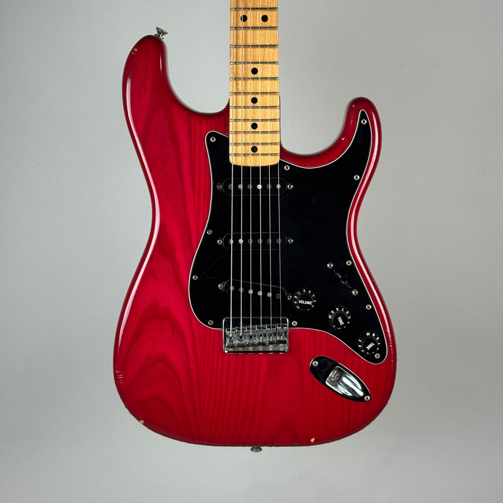 Fender 1979 Fender Stratocaster Transparent Red Hardtail