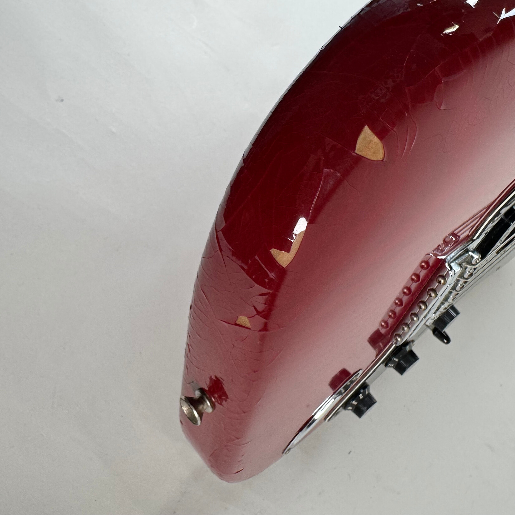 Fender 1979 Fender Stratocaster Transparent Red Hardtail