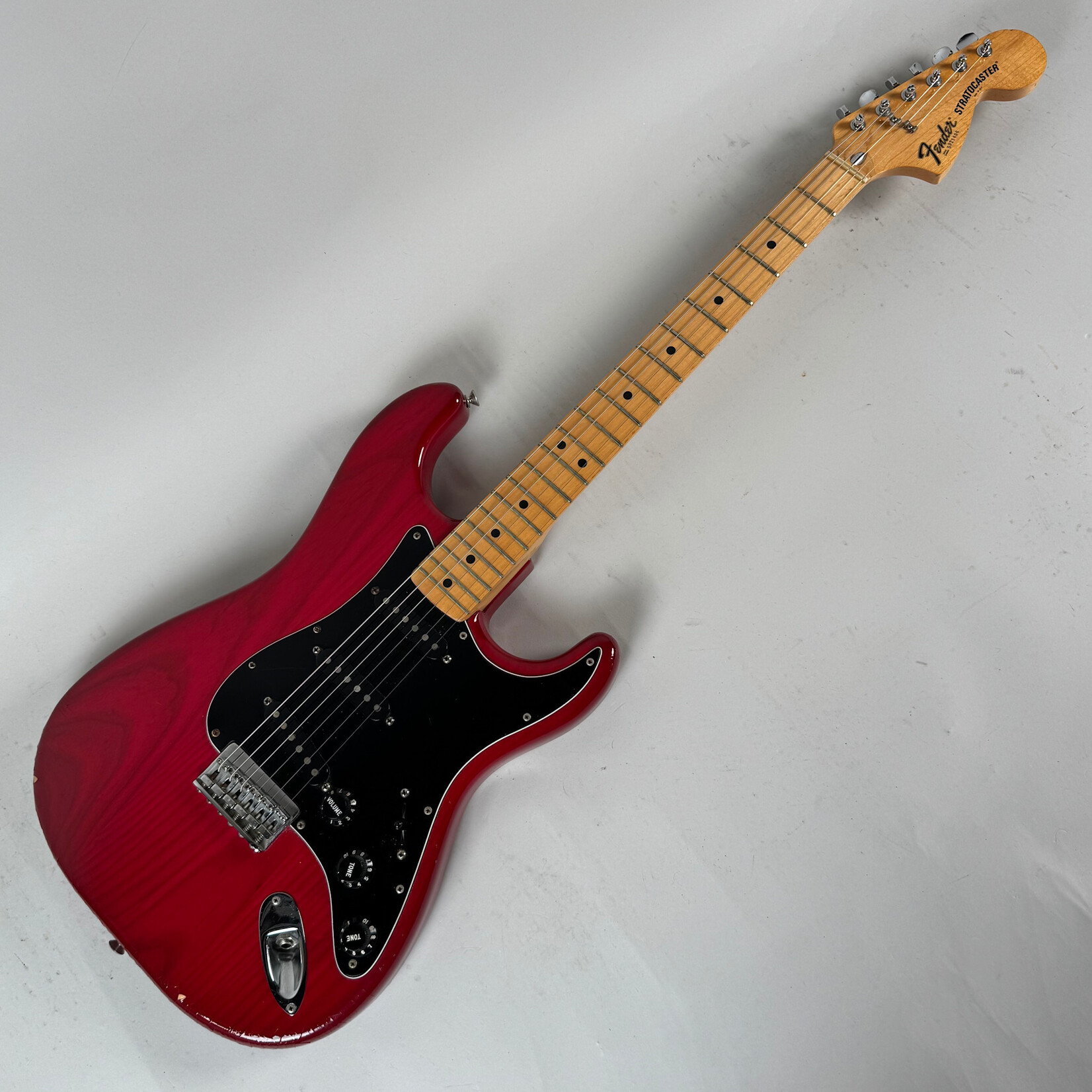 Fender 1979 Fender Stratocaster Transparent Red Hardtail