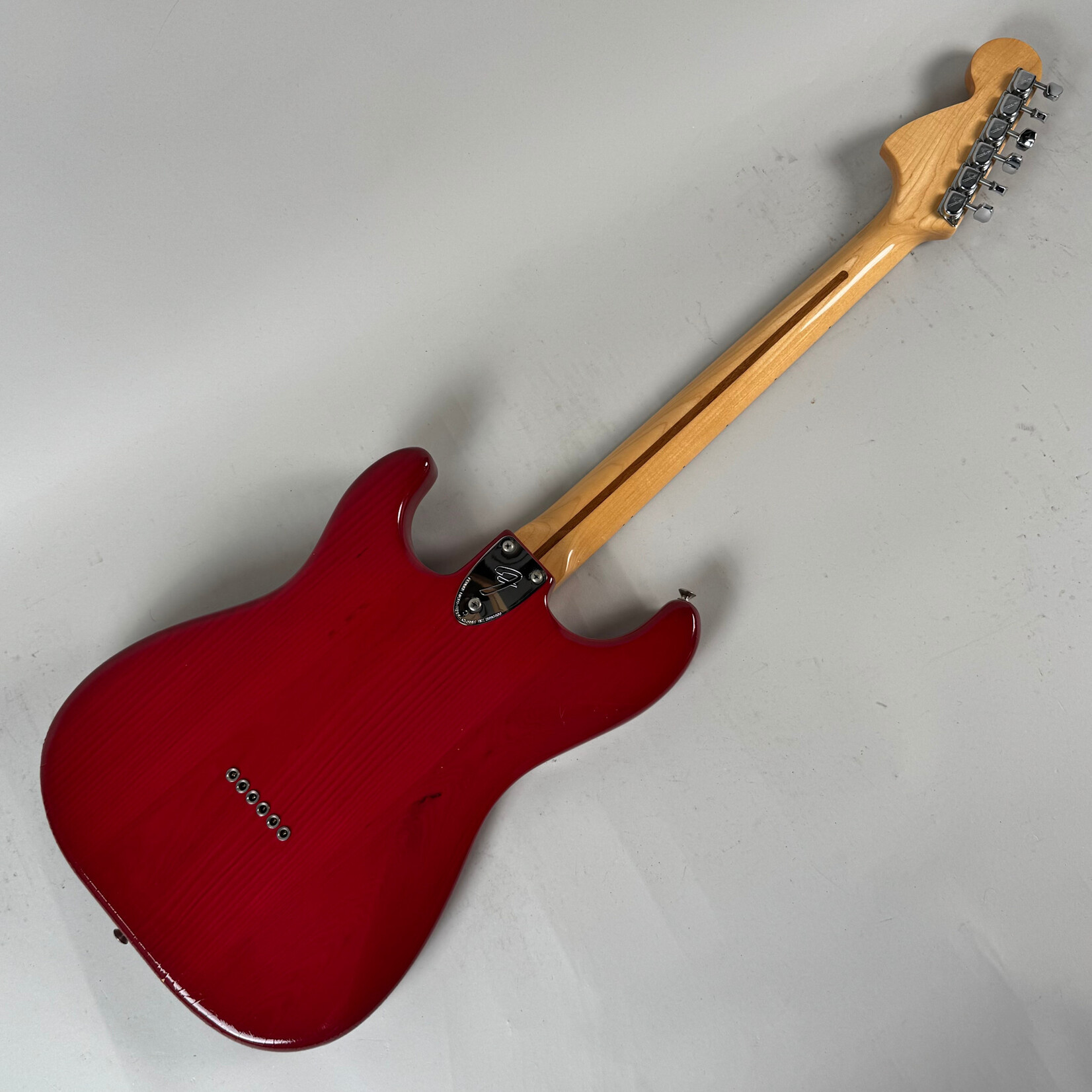 Fender 1979 Fender Stratocaster Transparent Red Hardtail