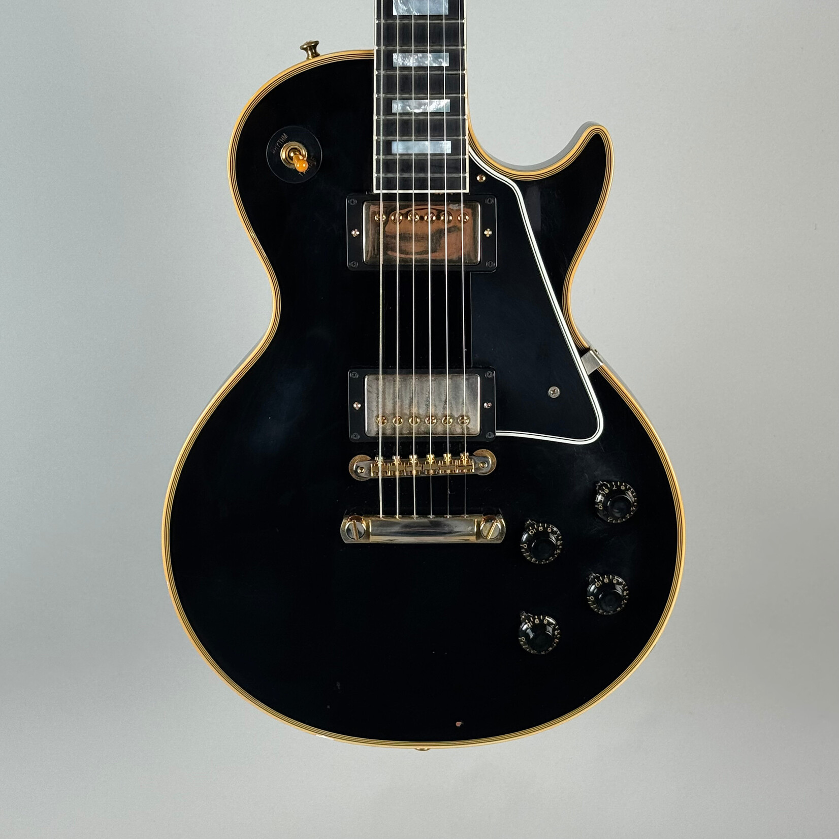 Gibson 2022 Gibson Custom Shop '57 Reissue R7 Les Paul Custom Ebony