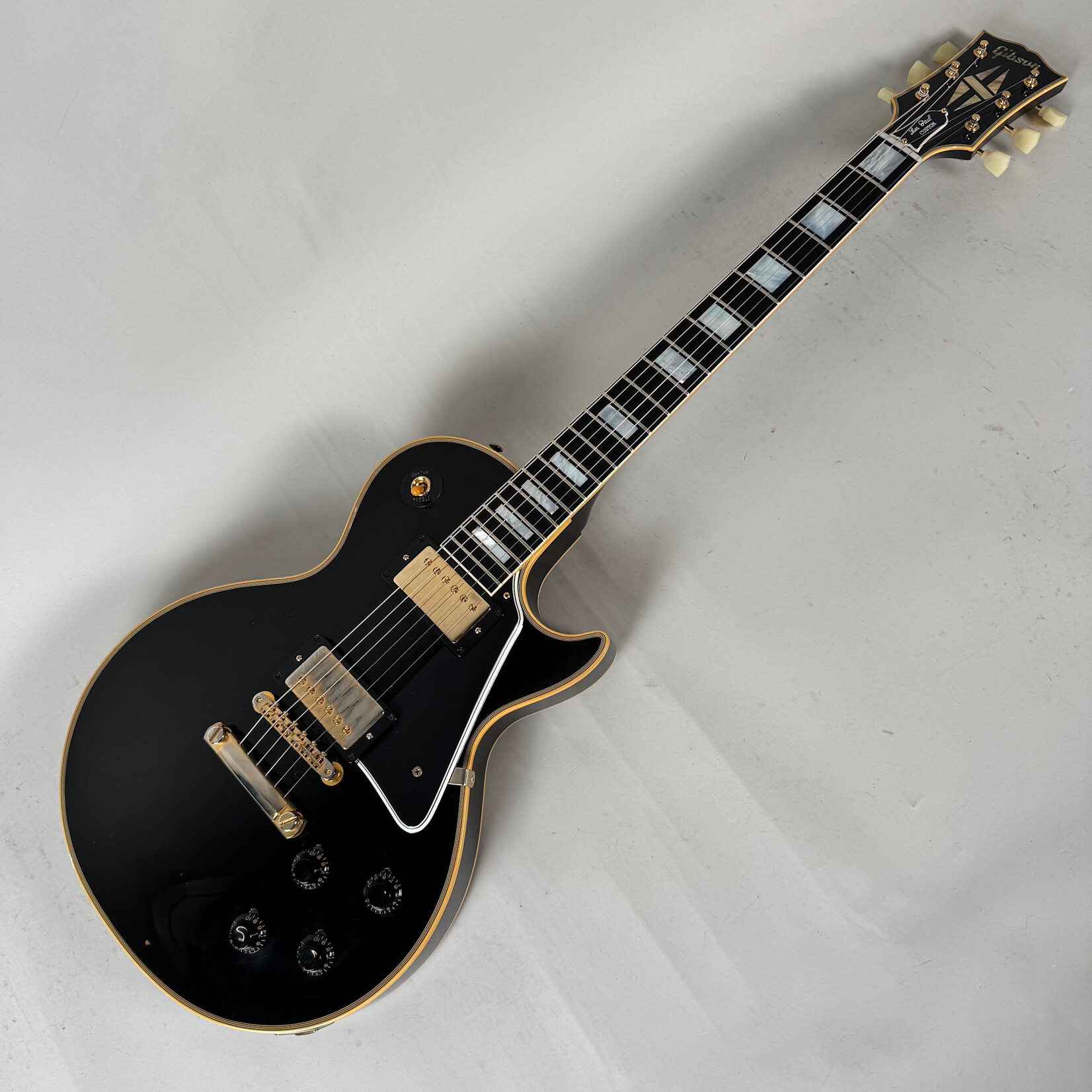 Gibson 2022 Gibson Custom Shop '57 Reissue R7 Les Paul Custom Ebony