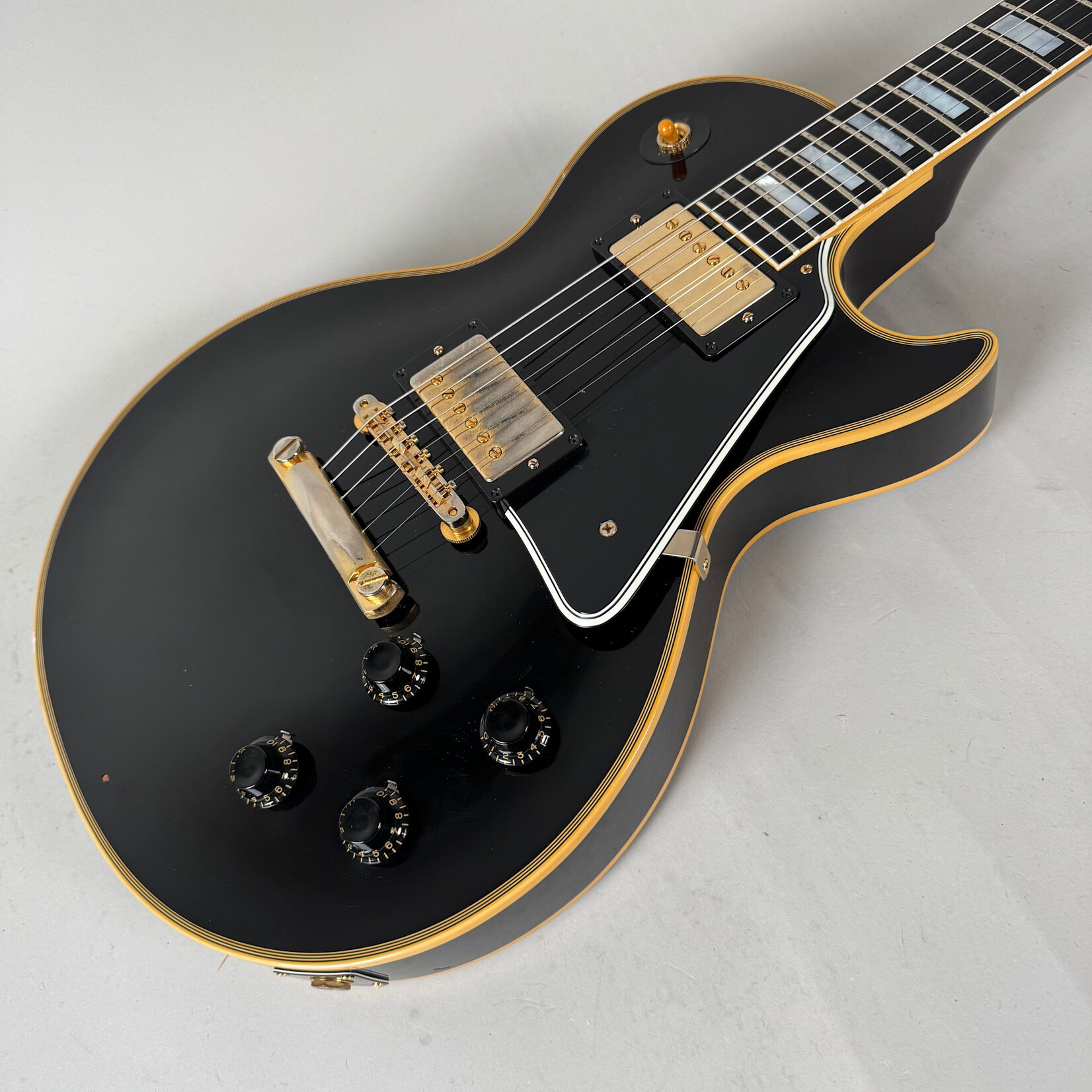 Gibson 2022 Gibson Custom Shop '57 Reissue R7 Les Paul Custom Ebony