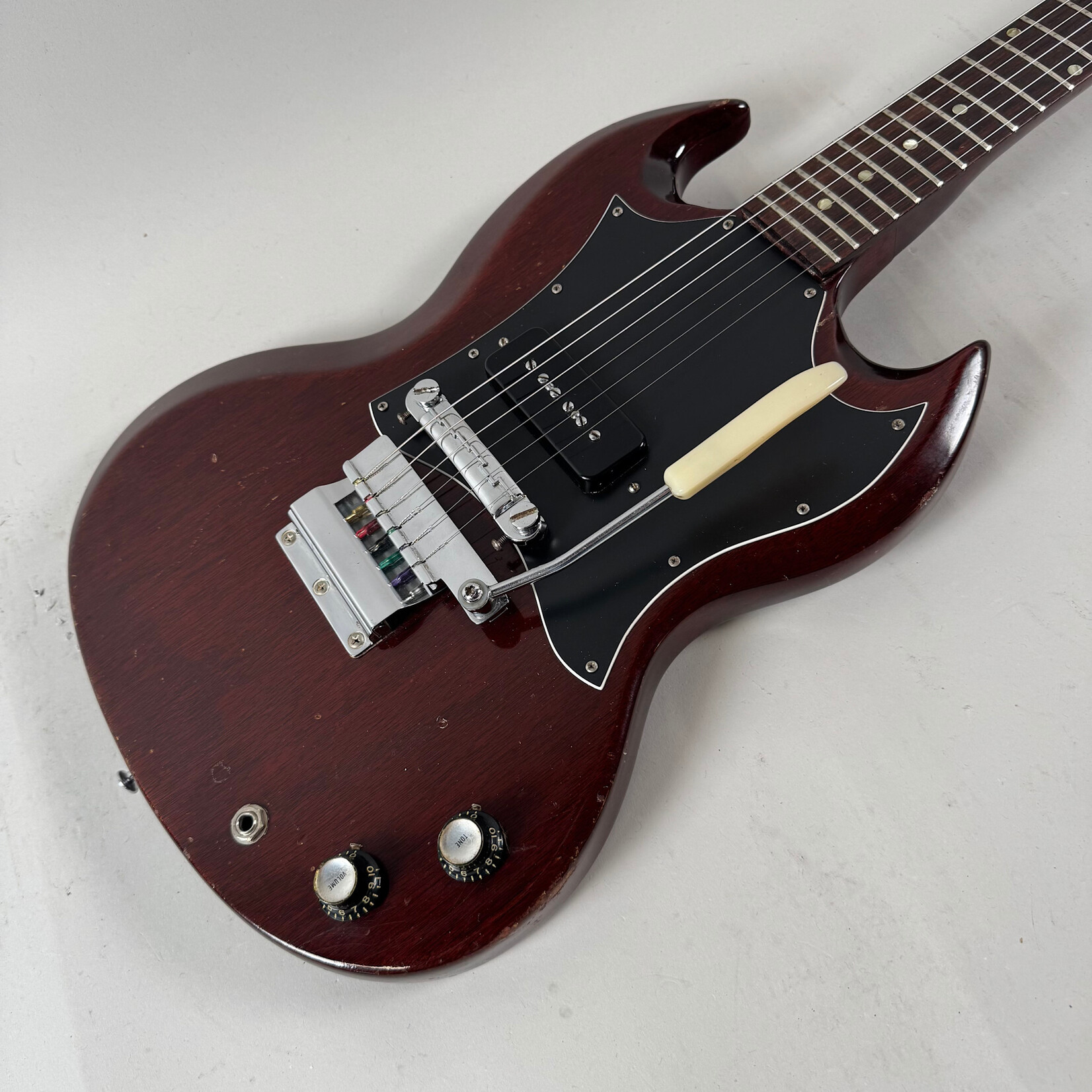 Gibson 1967 Gibson SG Junior Cherry(Neck pup Route, changed guard/tuners/pickup)