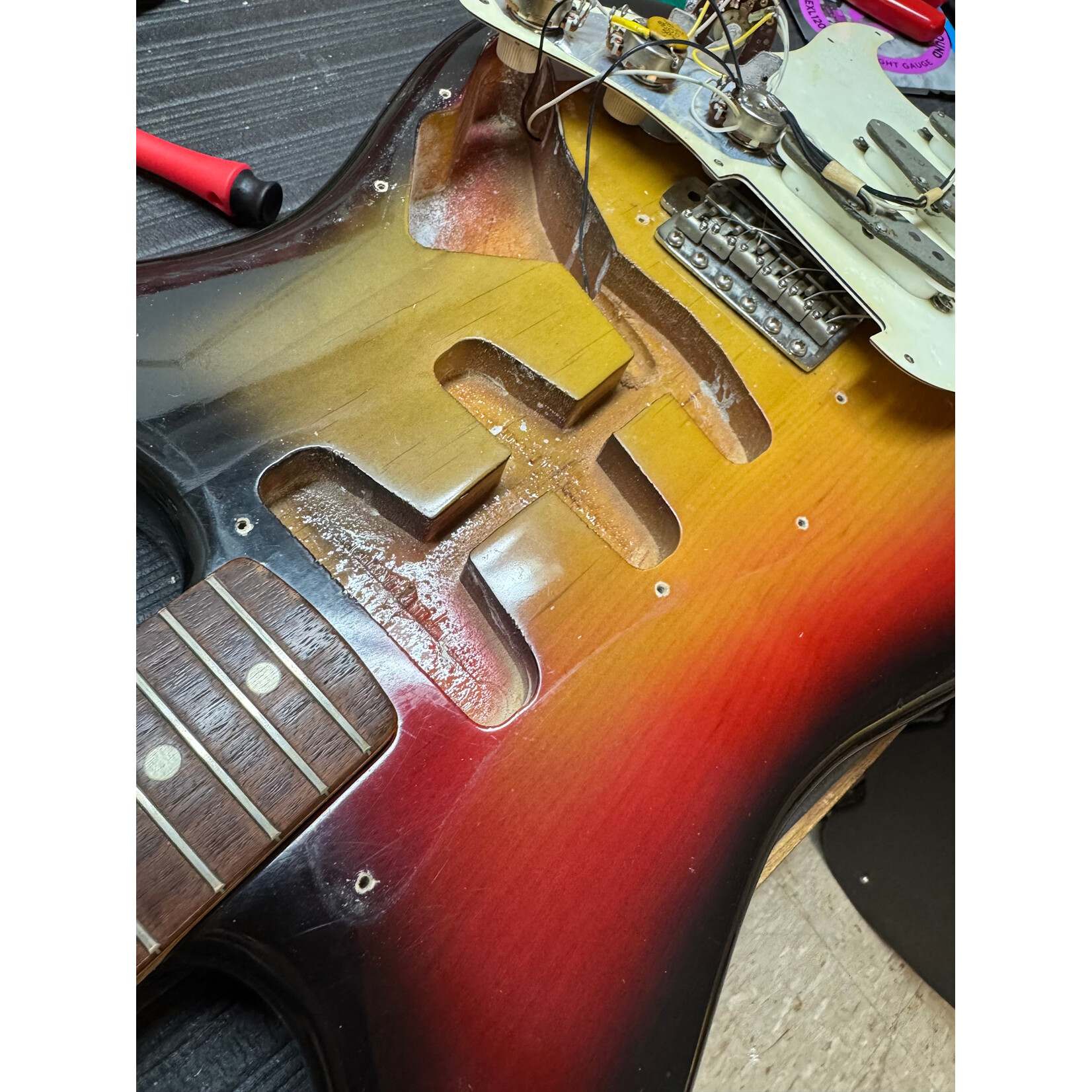 Fender 1970 Fender Stratocaster Sunburst Clean