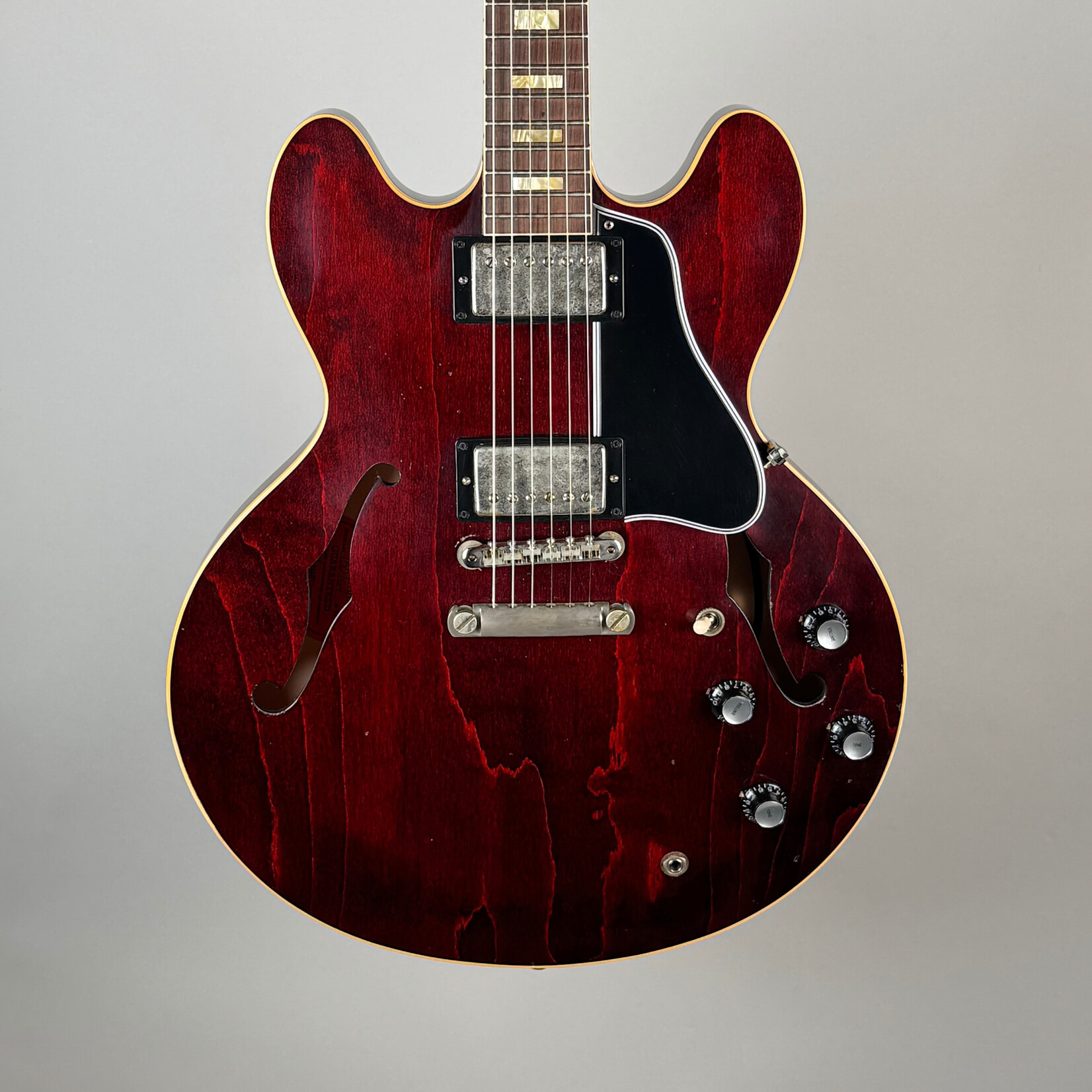 Gibson 2025 Gibson Murphy Lab '64 Reissue ES-335 Rustic Red Light Aged
