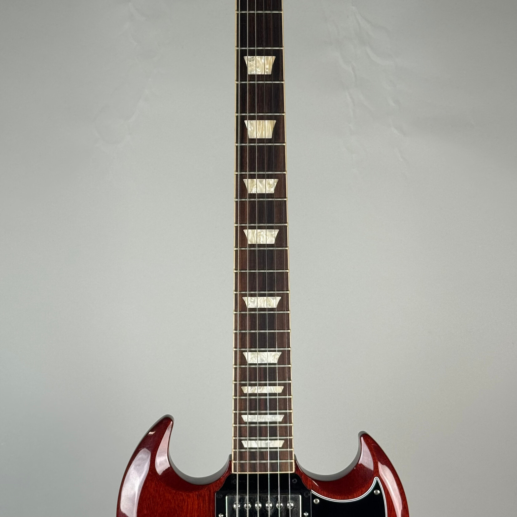 Gibson 2021 Gibson '61 Reissue SG Sideways Vibrola Cherry (blocked trem)