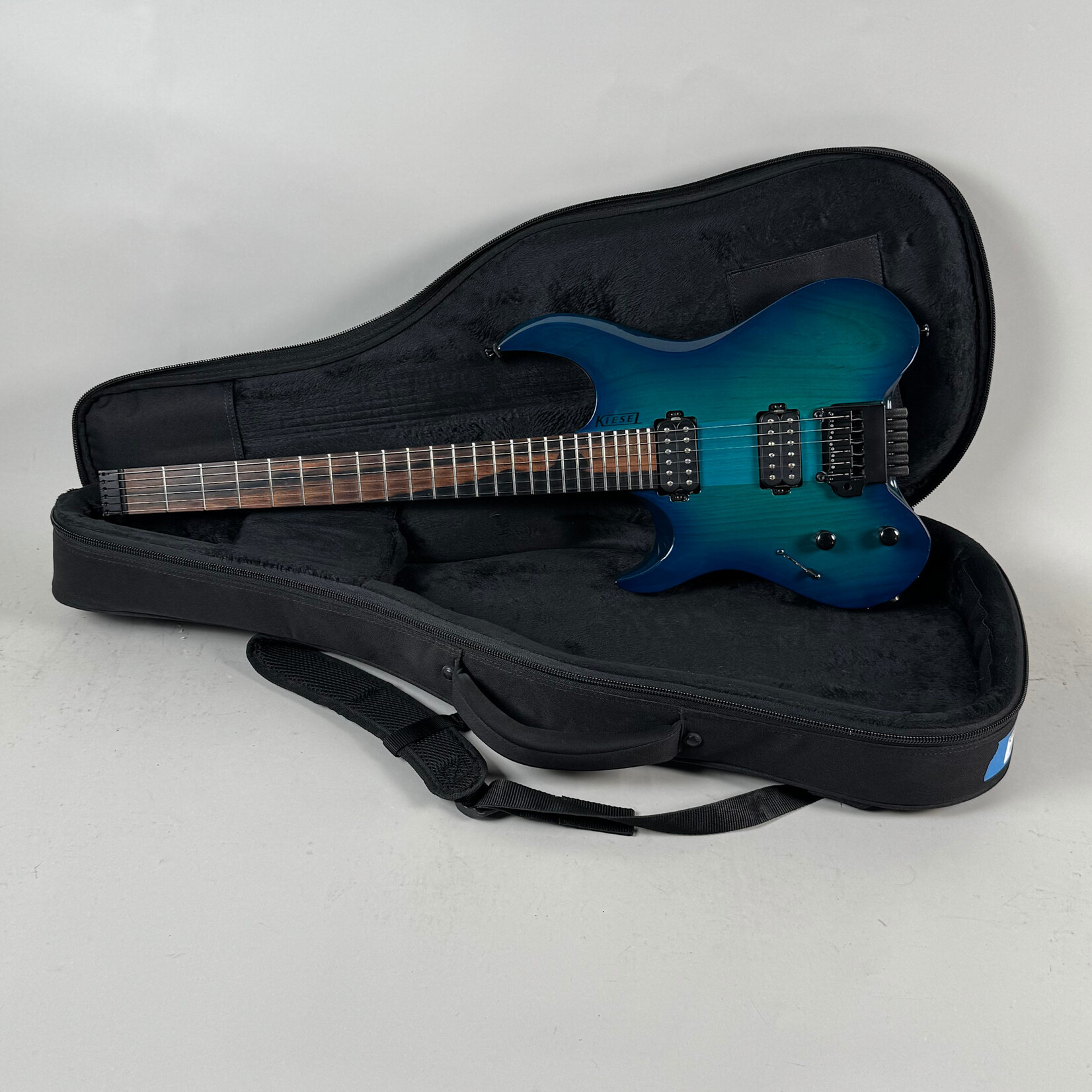 Kiesel Vader Neck Thru 6 Aquaburst Left-Handed
