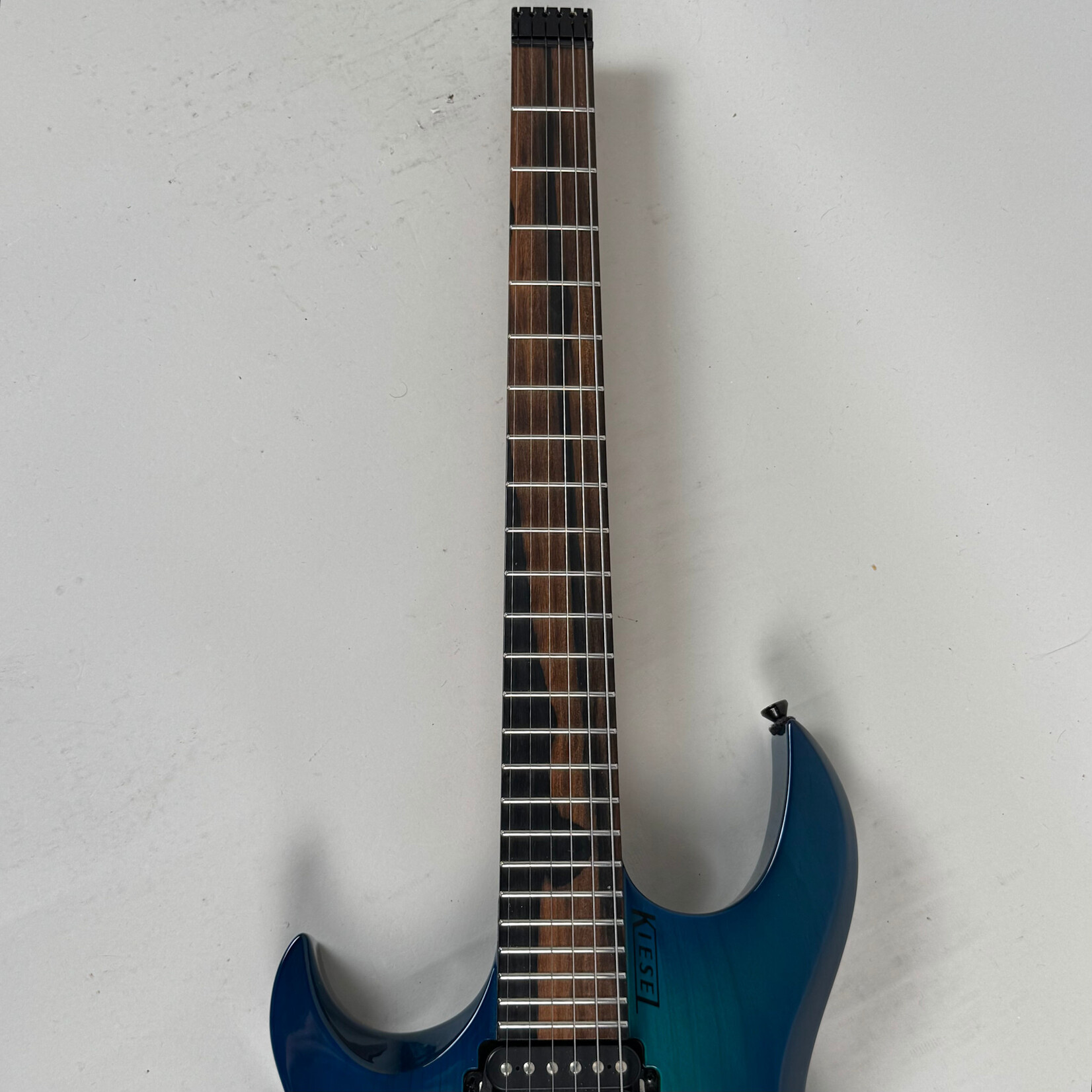 Kiesel Vader Neck Thru 6 Aquaburst Left-Handed