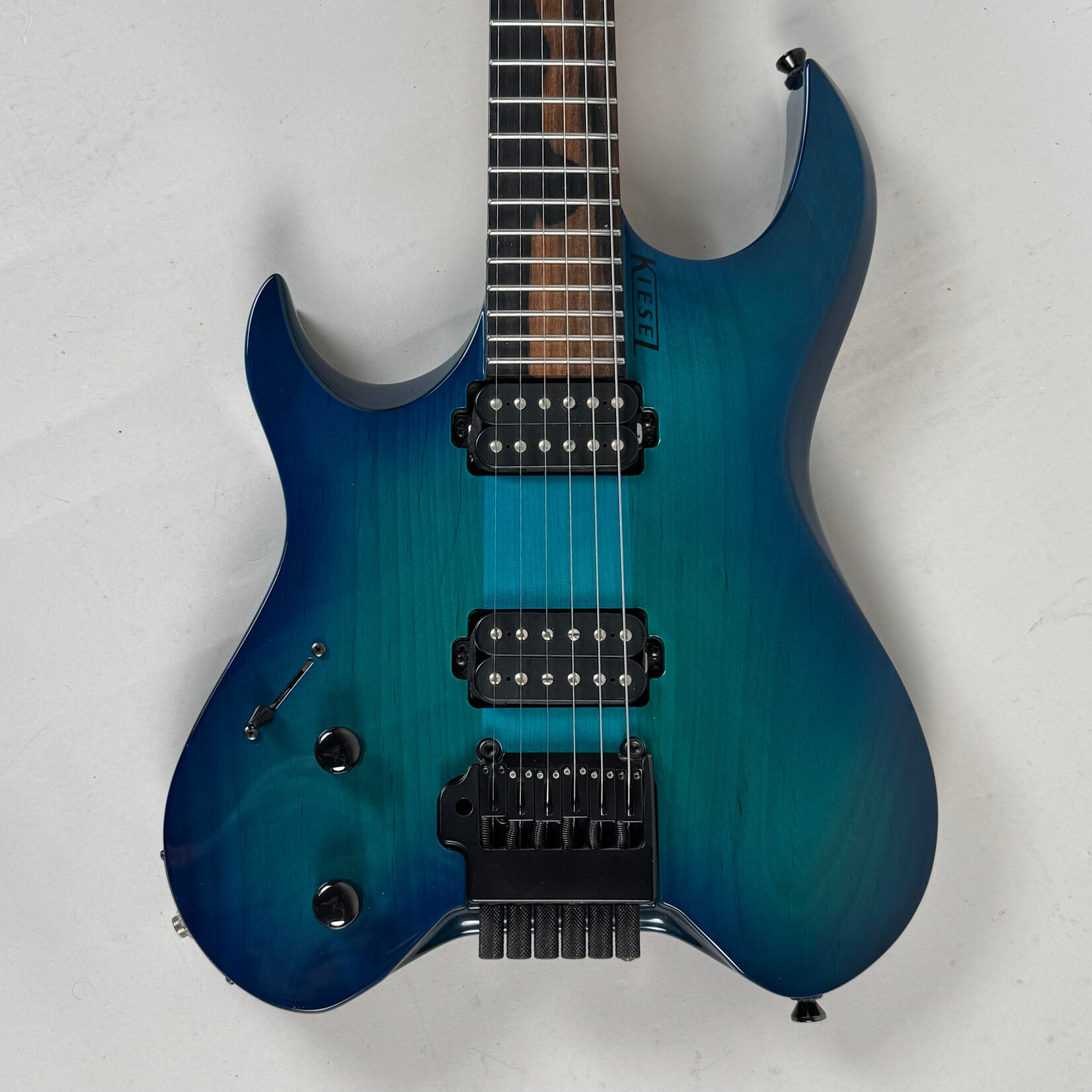 Kiesel Vader Neck Thru 6 Aquaburst Left-Handed