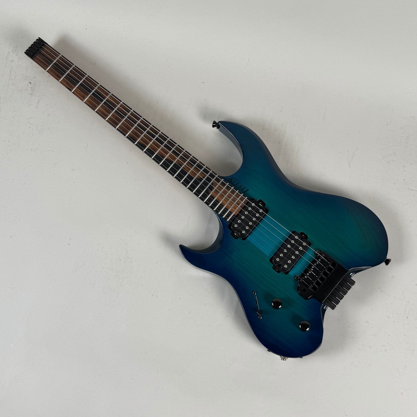Kiesel Vader Neck Thru 6 Aquaburst Left-Handed