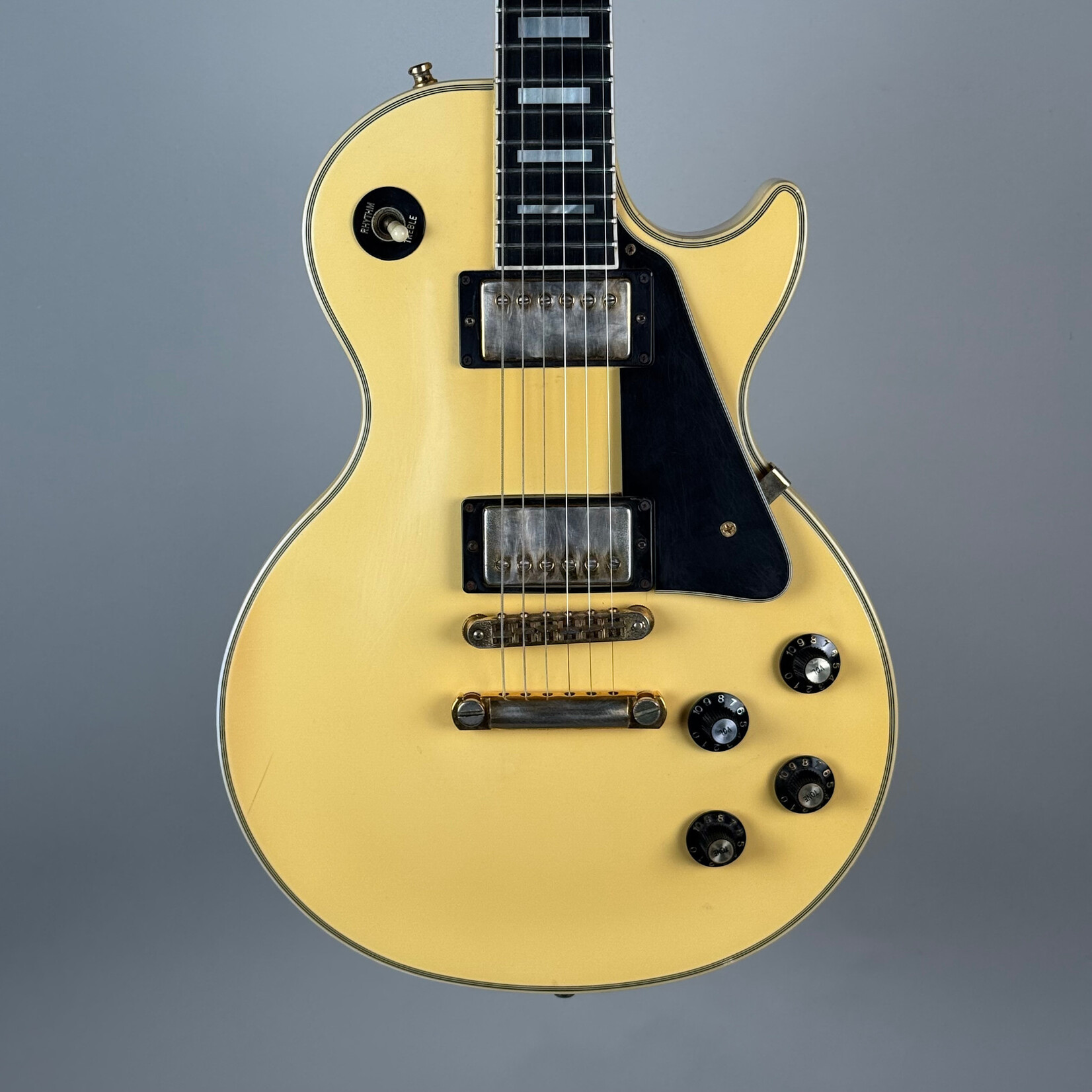 Gibson 1990 Gibson Custom Shop Les Paul Custom Alpine White