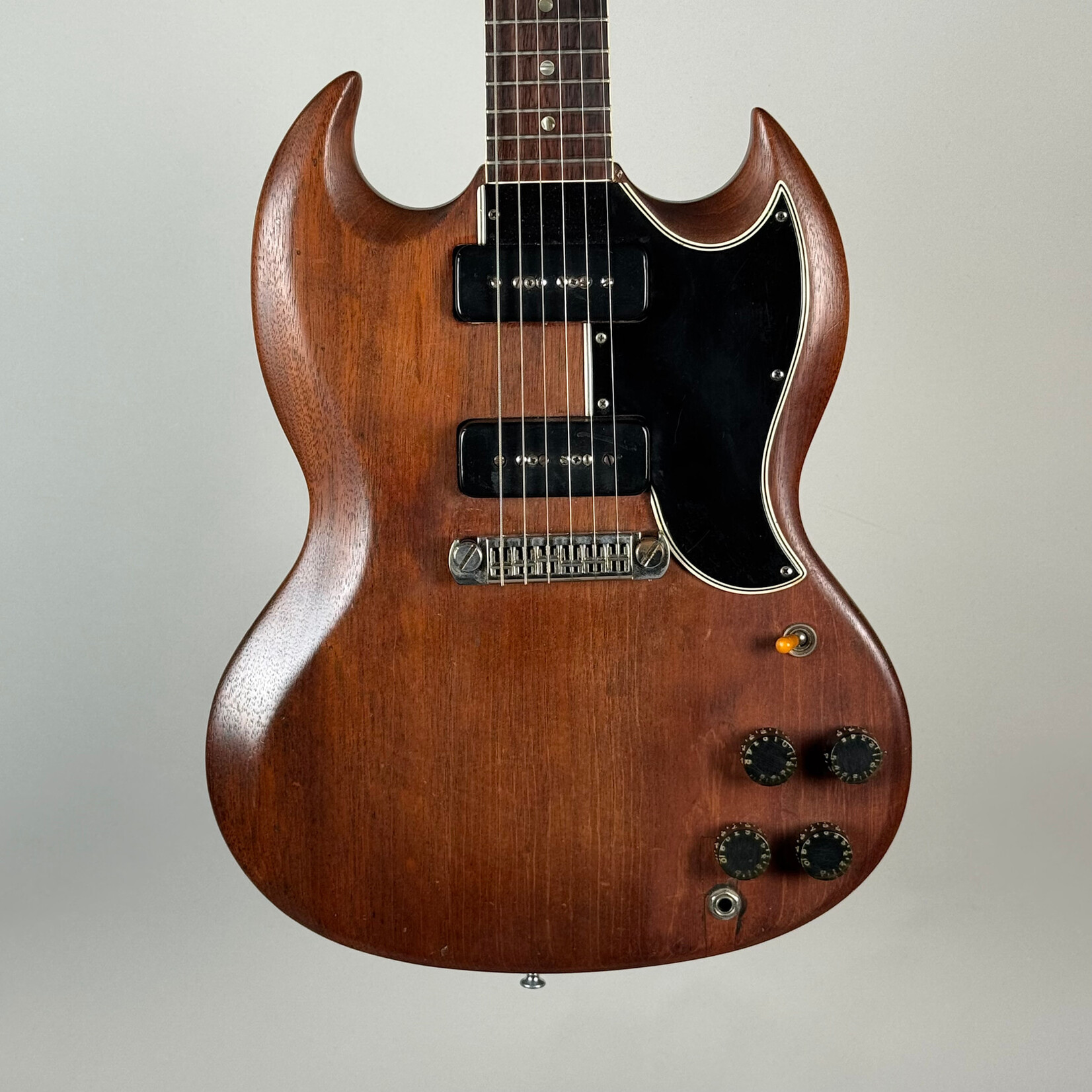 Gibson 1964 Gibson SG Special Stripped HS repair Lindy Rewinds