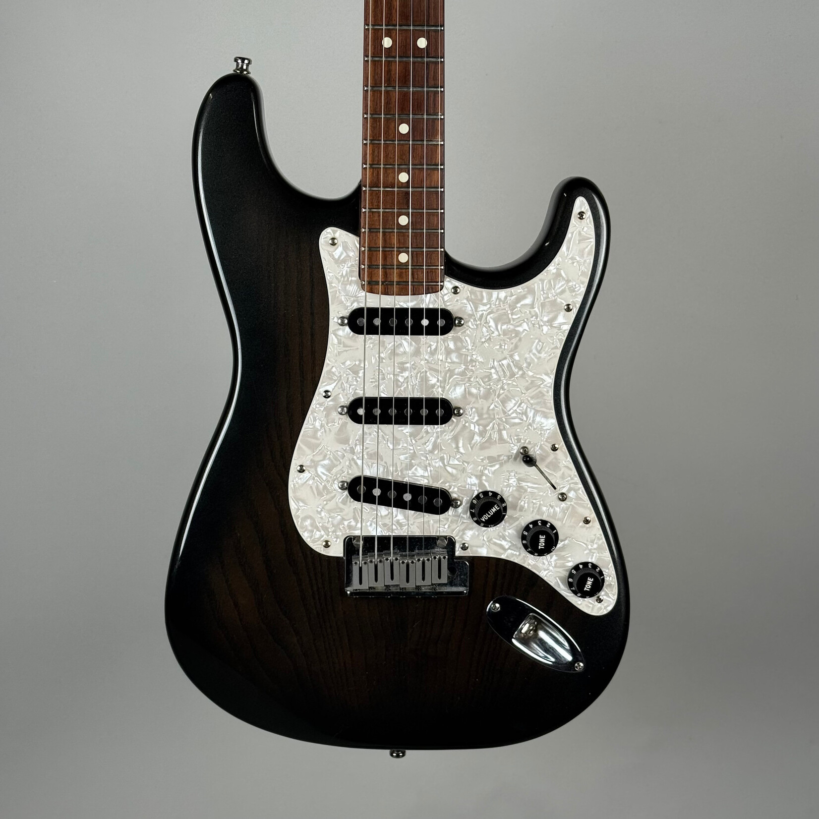 Fender 1991 Fender American Standard Stratocaster Trans Black (changed guard/pickups)