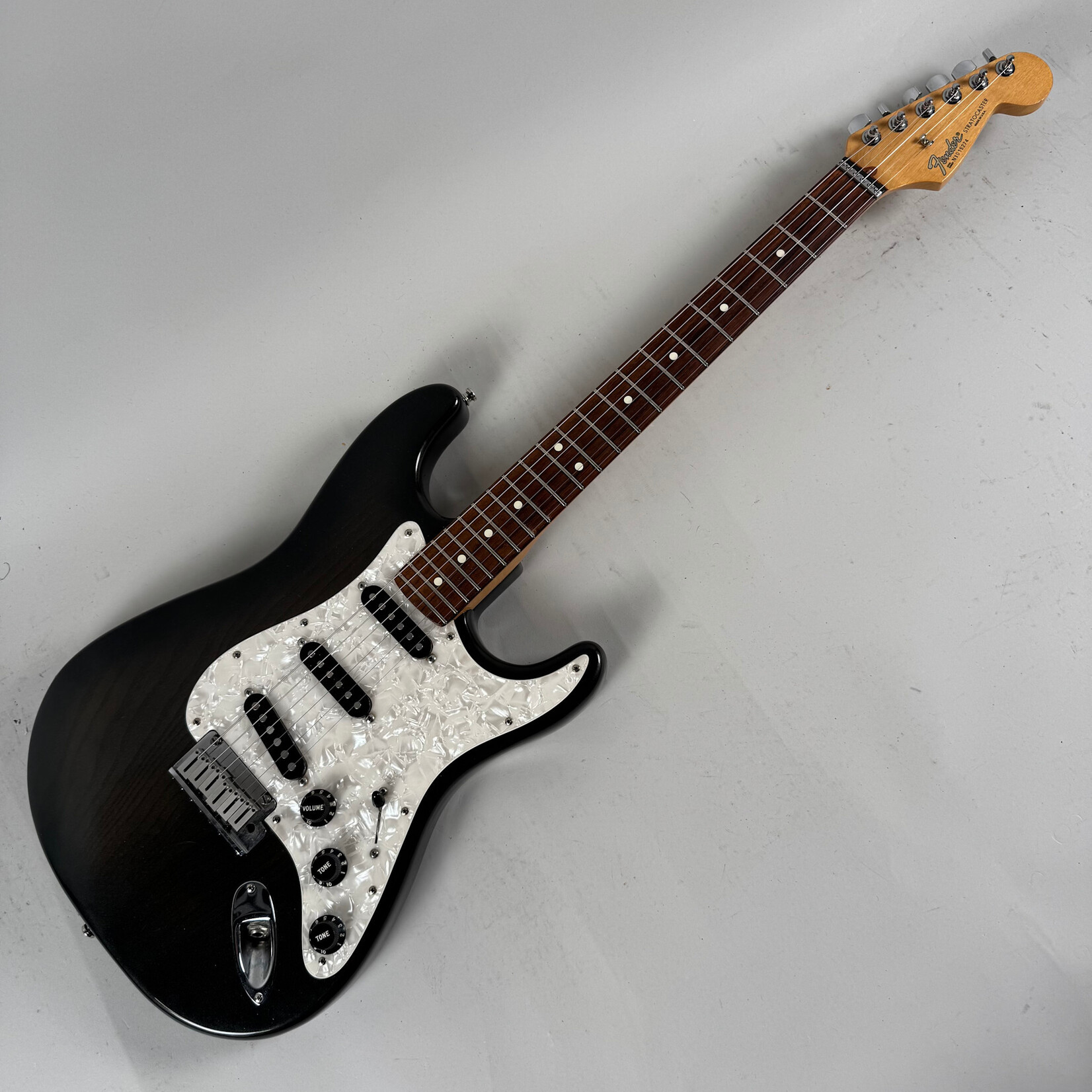 Fender 1991 Fender American Standard Stratocaster Trans Black (changed guard/pickups)
