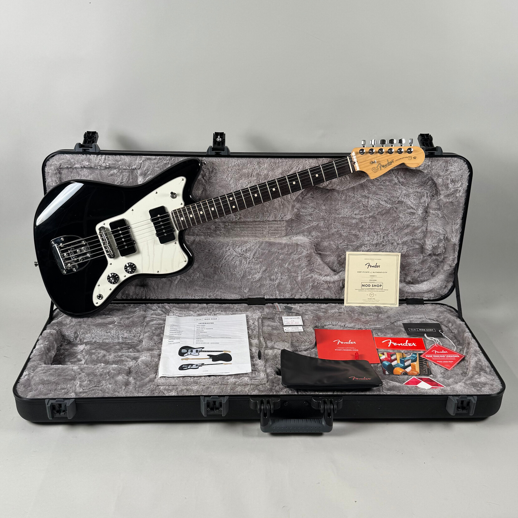 Fender 2022 Fender MOD SHOP Jazzmaster Black