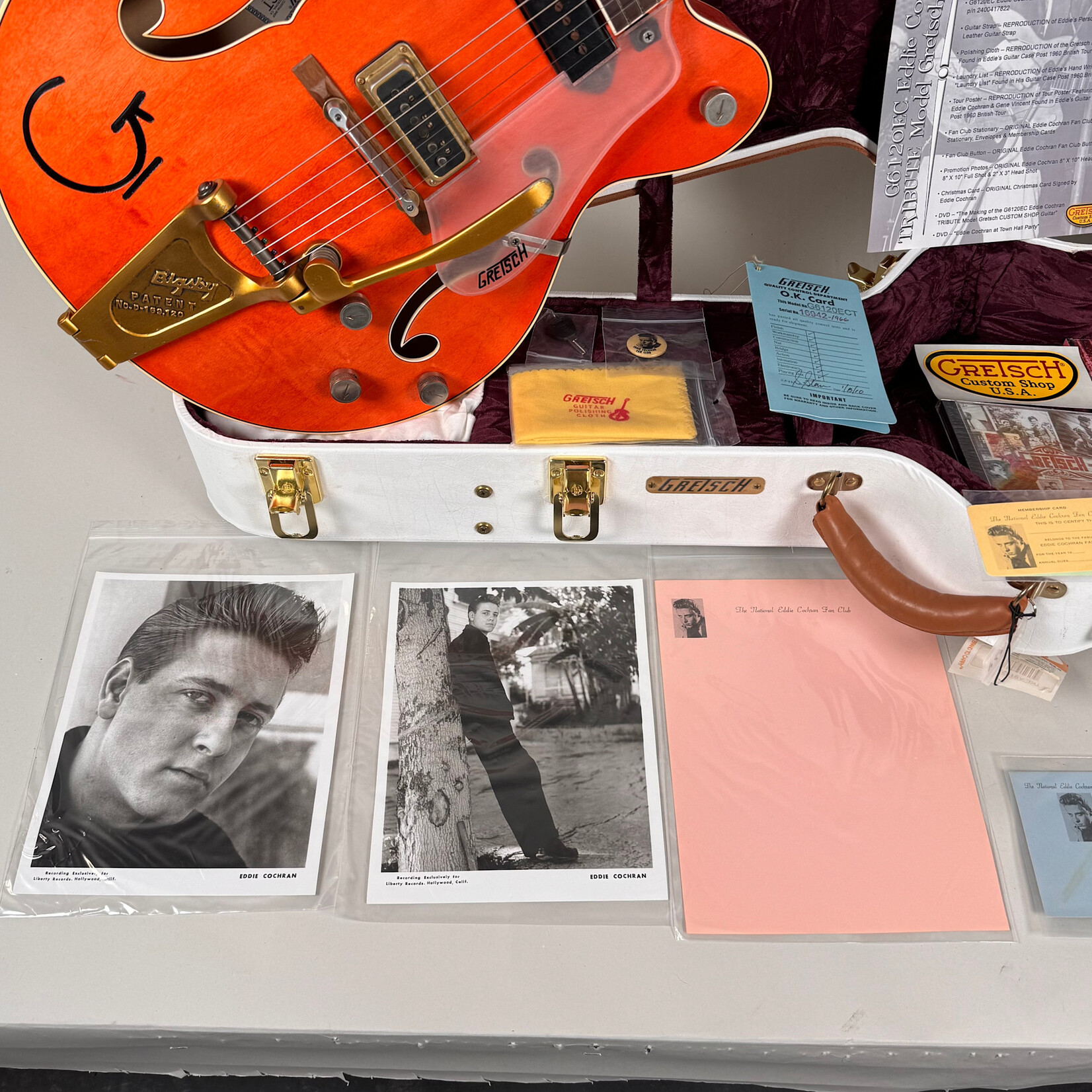 Gretsch 2010 Gretsch G6120ECT Eddie Cochran Stern Masterbuilt