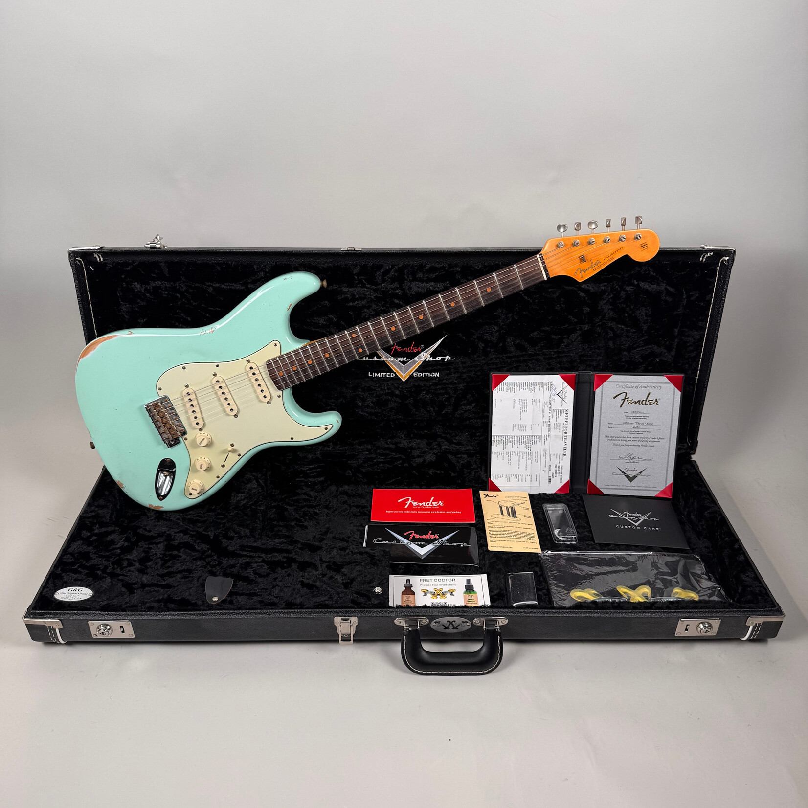 Fender 2021 Fender Custom Shop Willcutt "The '63" Strat Surf Green