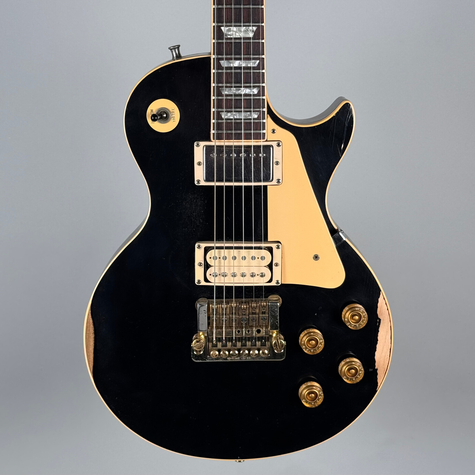 Gibson 1979 Gibson Les Paul Standard Ebony (Added Kahler, Changed Bridge Pickup)