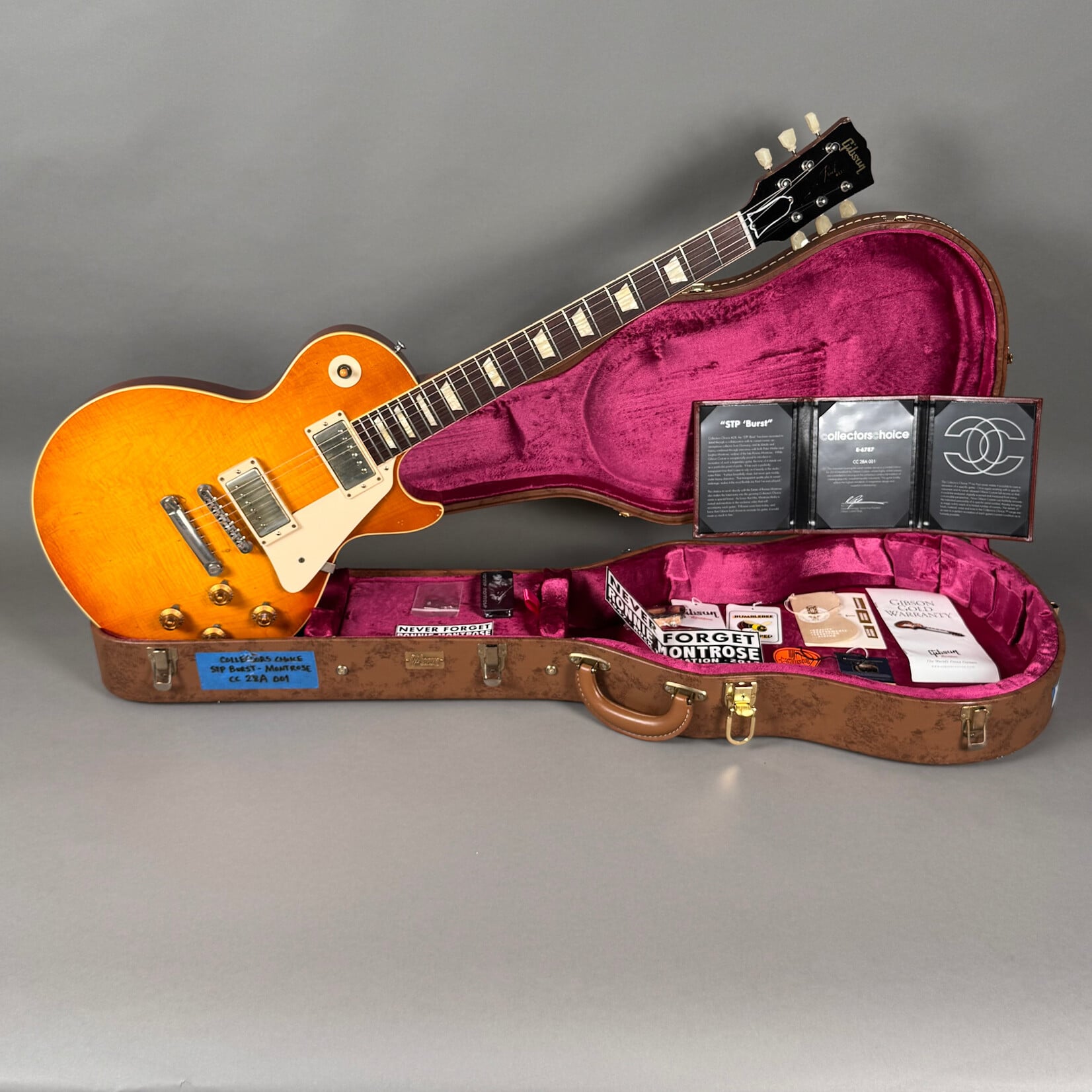 Gibson 2014 Gibson Collector’s Choice Les Paul “STP” Burst CC 28A #001