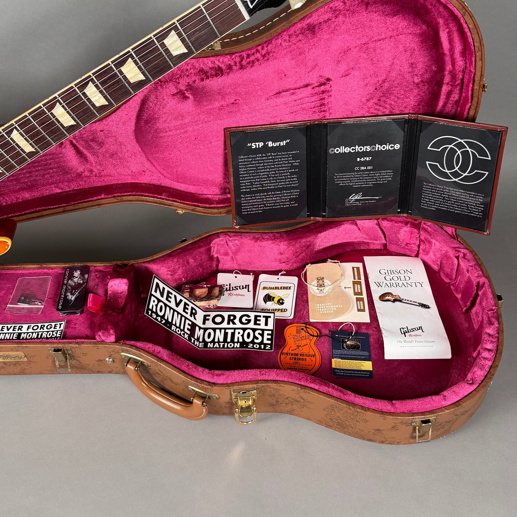 Gibson 2014 Gibson Collector’s Choice Les Paul “STP” Burst CC 28A #001