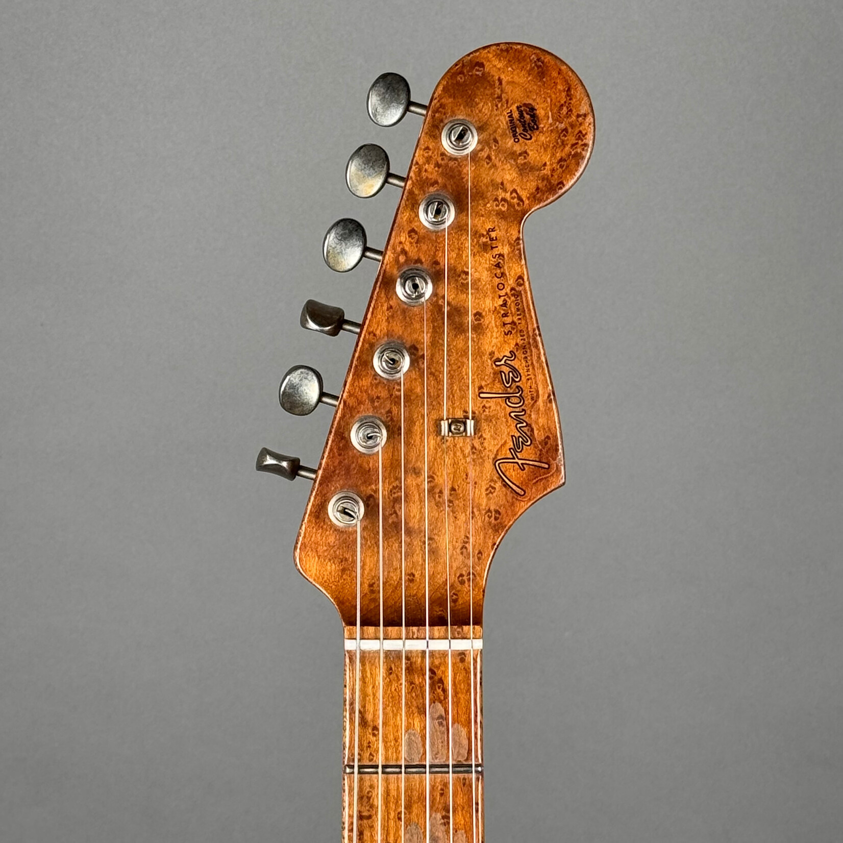 Fender 2025 Fender Andy Hicks Masterbuilt 50's Stratocaster Heavy Relic Black Over Sunburst