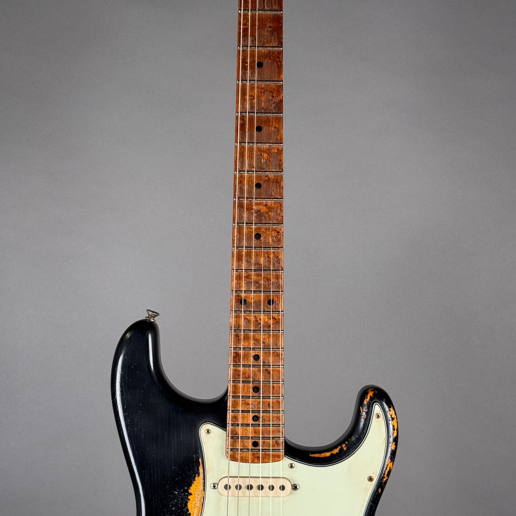 Fender 2025 Fender Andy Hicks Masterbuilt 50's Stratocaster Heavy Relic Black Over Sunburst