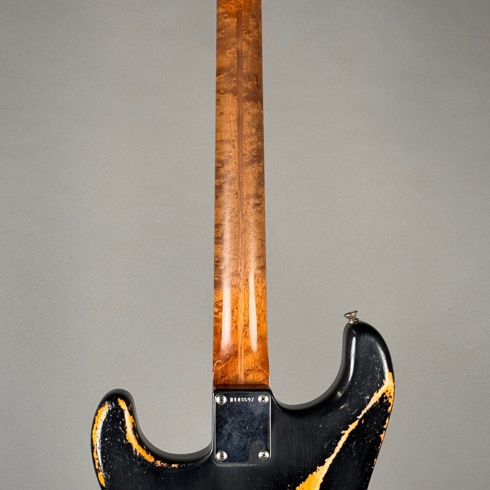 Fender 2025 Fender Andy Hicks Masterbuilt 50's Stratocaster Heavy Relic Black Over Sunburst