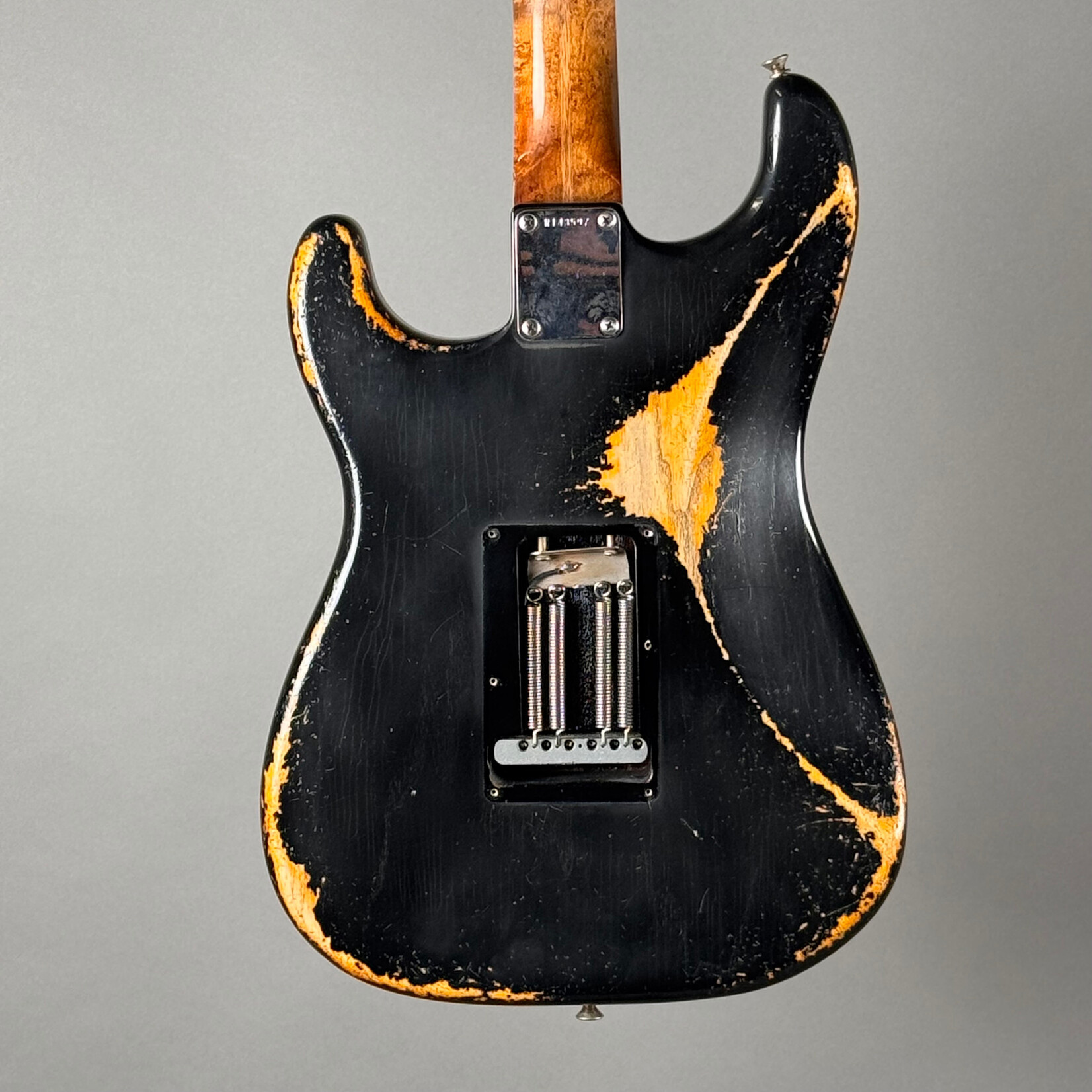 Fender 2025 Fender Andy Hicks Masterbuilt 50's Stratocaster Heavy Relic Black Over Sunburst