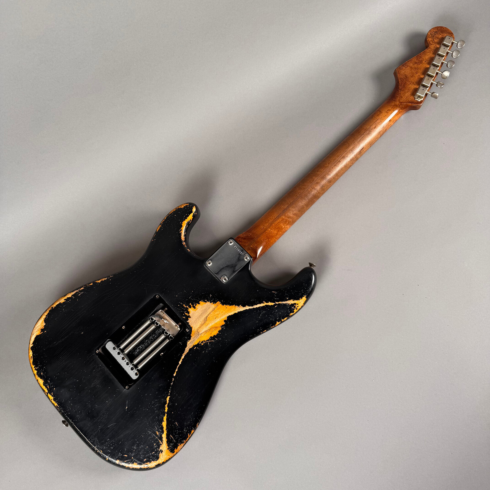 Fender 2025 Fender Andy Hicks Masterbuilt 50's Stratocaster Heavy Relic Black Over Sunburst