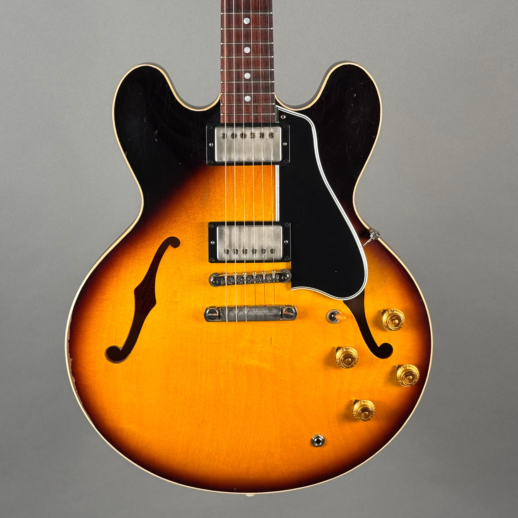 Gibson 2024 Gibson ‘58 Reissue ES-335 Murphy Lab Heavy Aged Faded Tobacco Burst Limited Edition