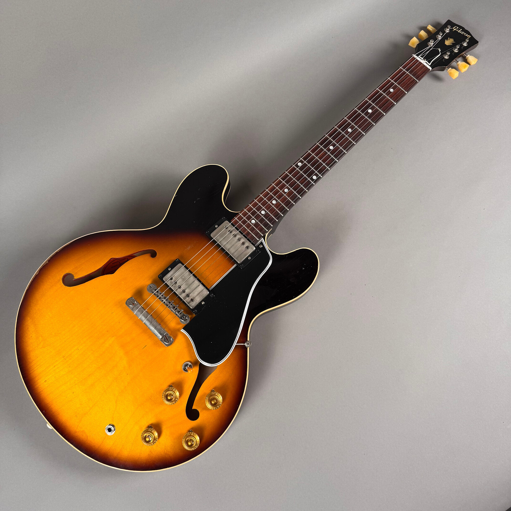 Gibson 2024 Gibson ‘58 Reissue ES-335 Murphy Lab Heavy Aged Faded Tobacco Burst Limited Edition
